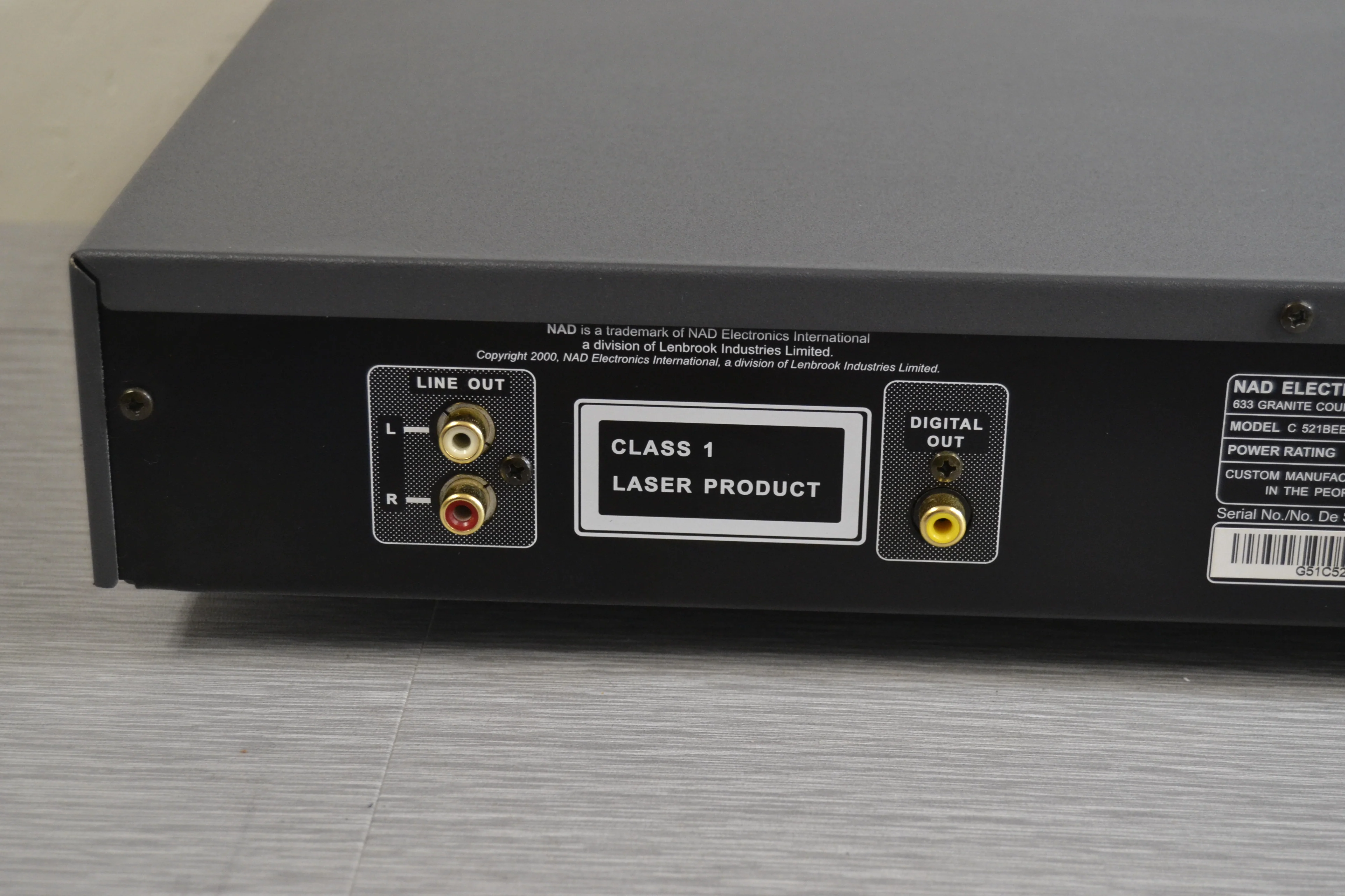 NAD C521BEE Single CD Player - Image 11