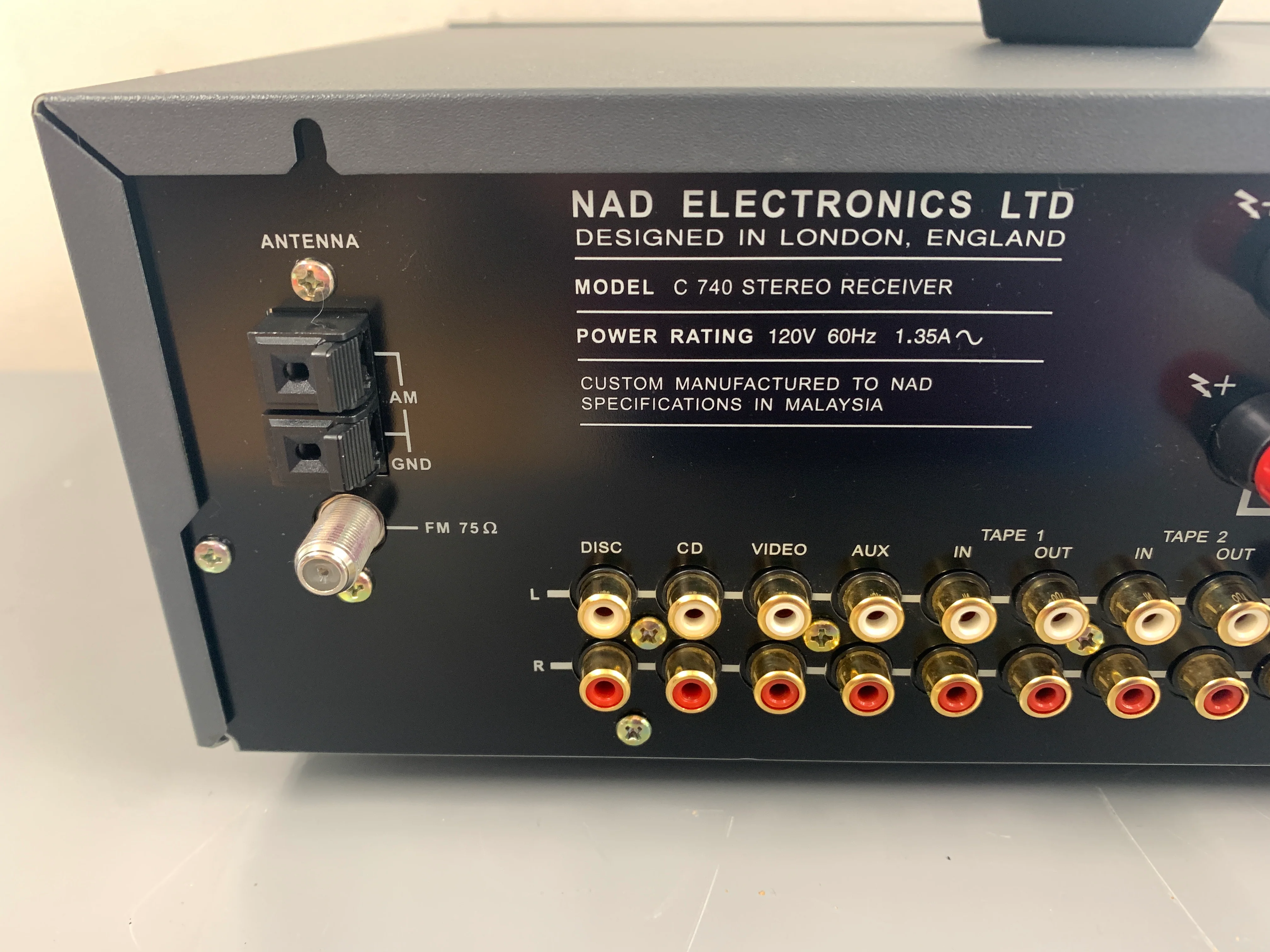 NAD C-740 Stereo Receiver * 1998 * 35W RMS * Remote Control - Image 13