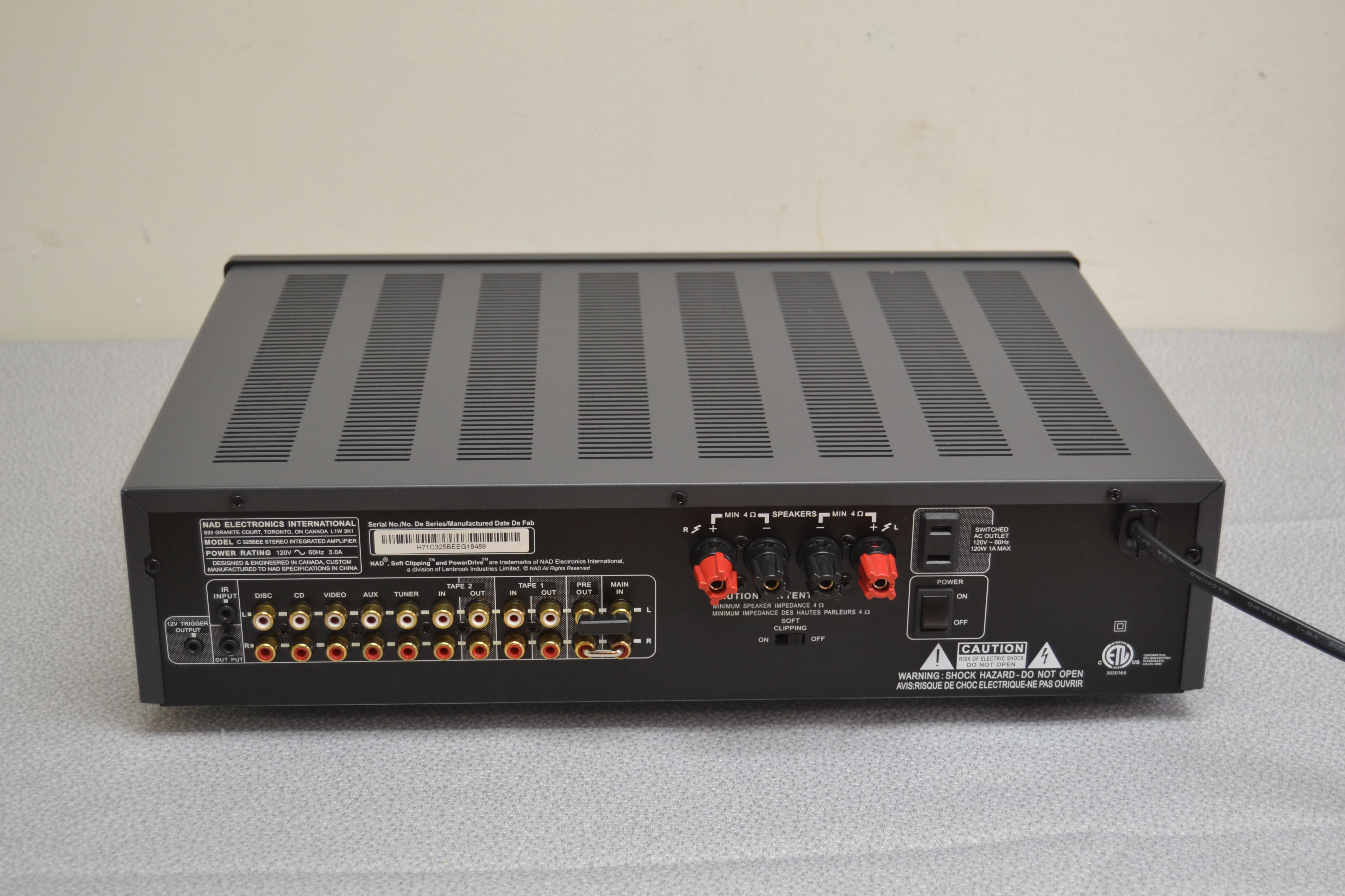 NAD C325BEE Integrated Amplifier * 50W RMS * 2006 - Image 10