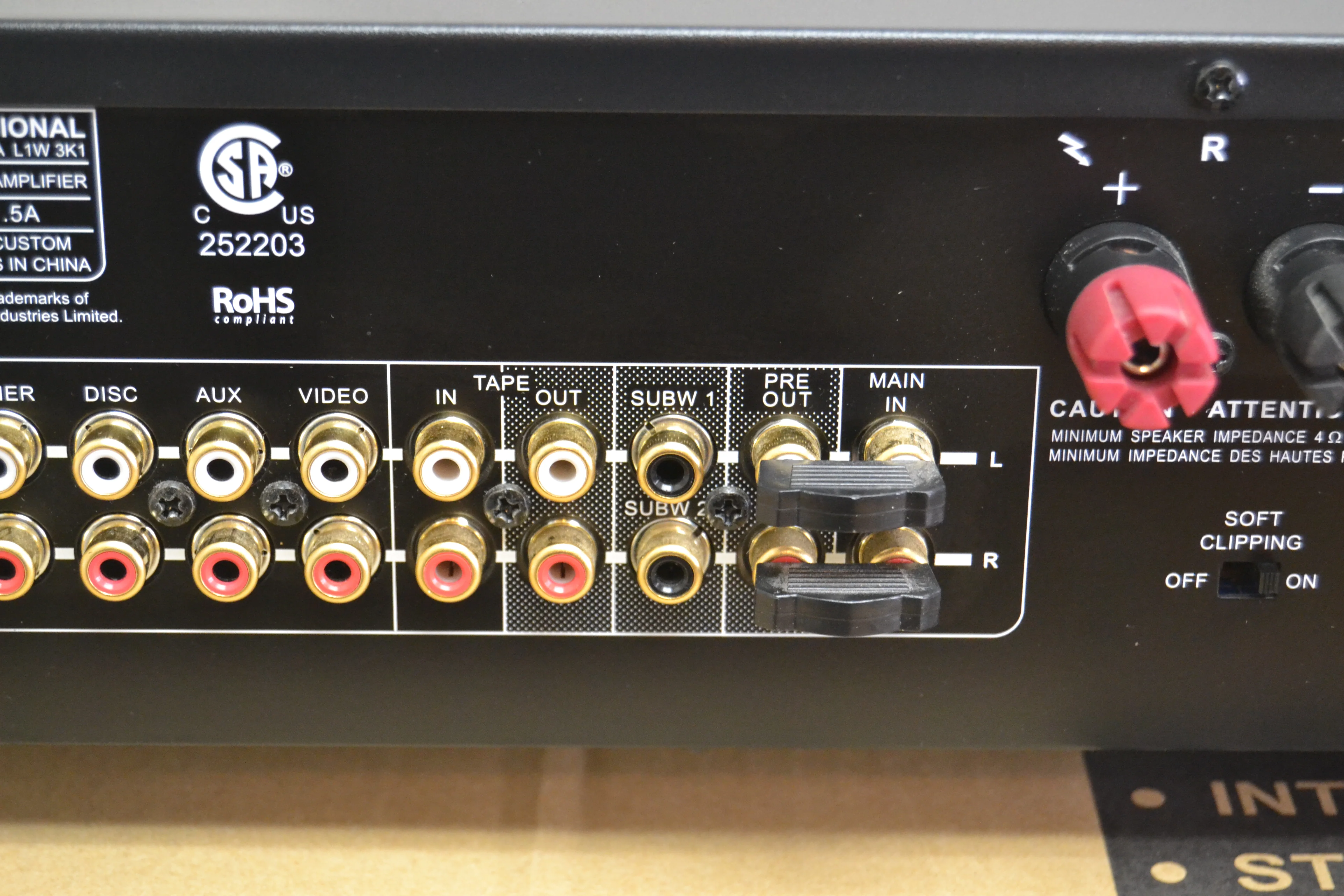 Nad C326BEE Stereo Integrated Amplifier * 50W RMS * Box * Manual * Remote - Image 12