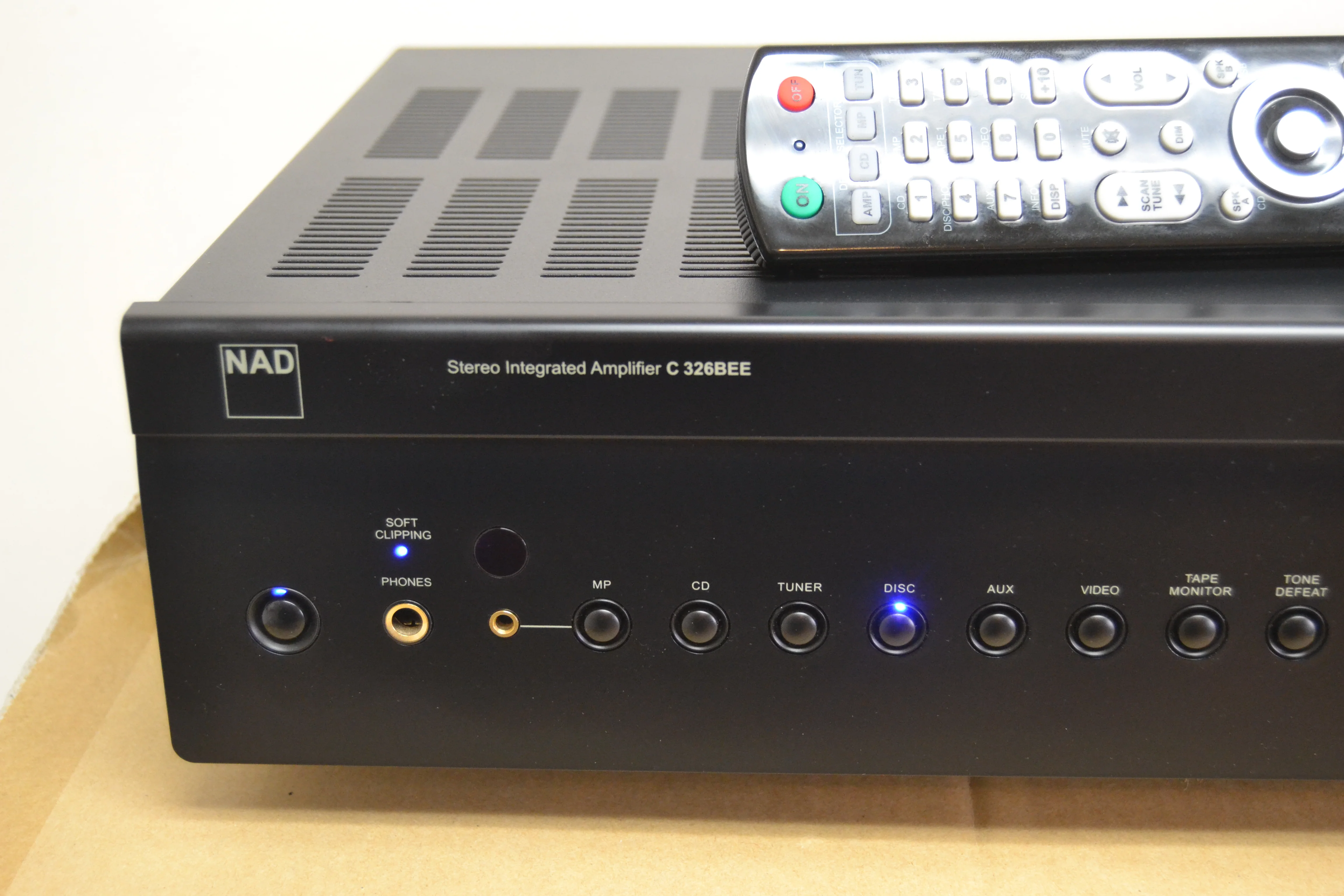 Nad C326BEE Stereo Integrated Amplifier * 50W RMS * Box * Manual * Remote - Image 3