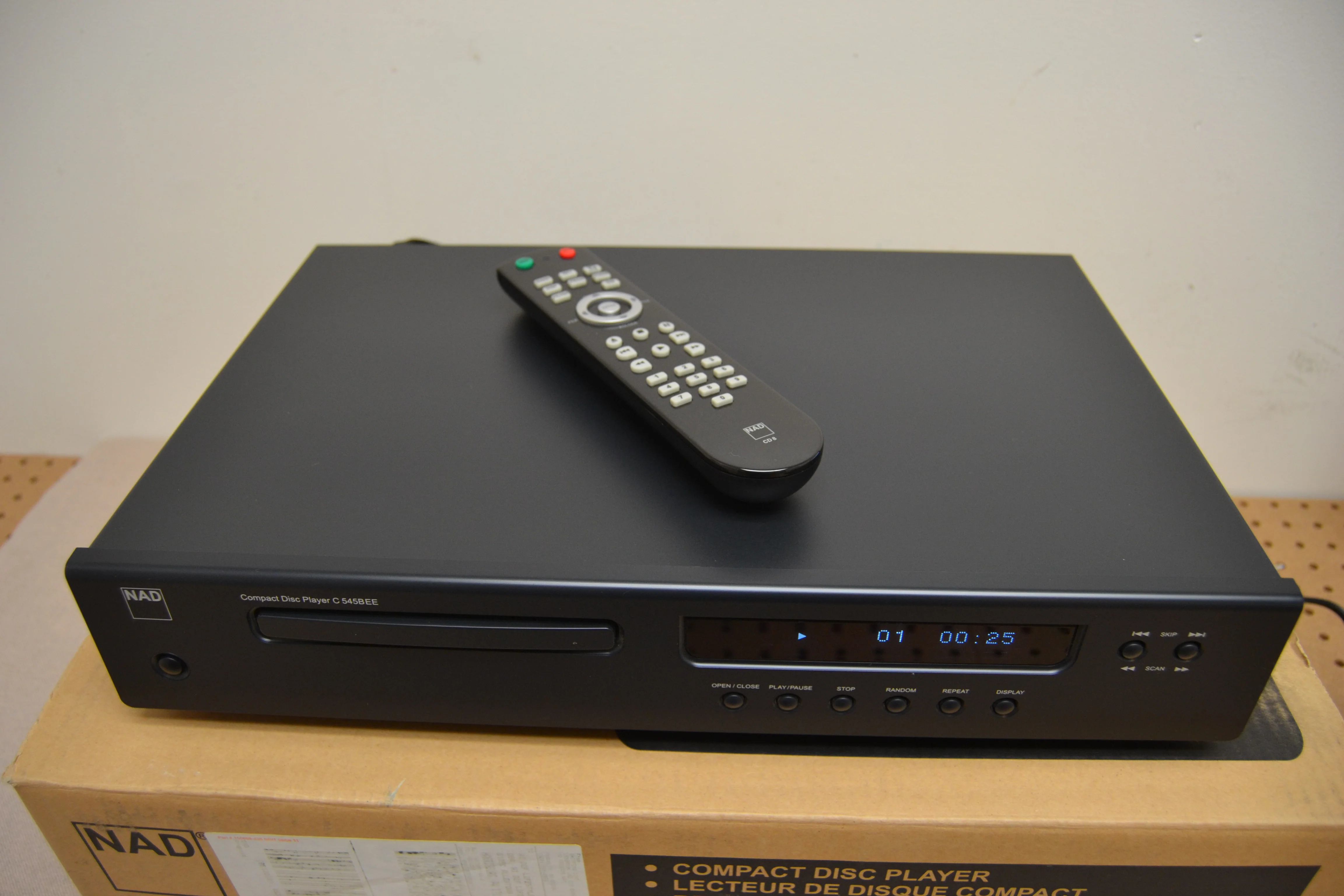NAD C545BEE Single CD Player * Remote * Box - Image 7