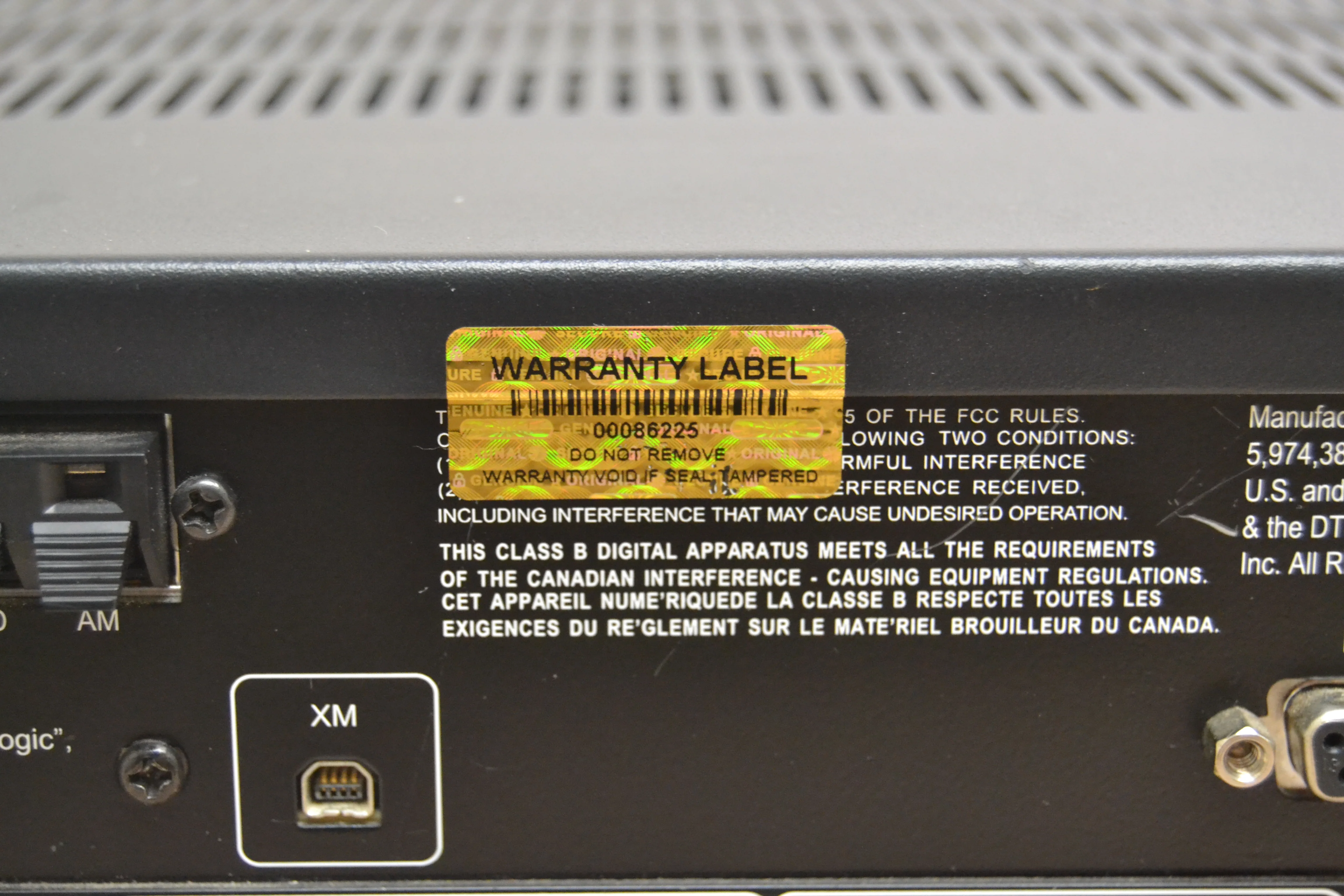 NAD T175 Stereo AV Tuner Preamplifier * Remote * Manual * Dock - Image 16