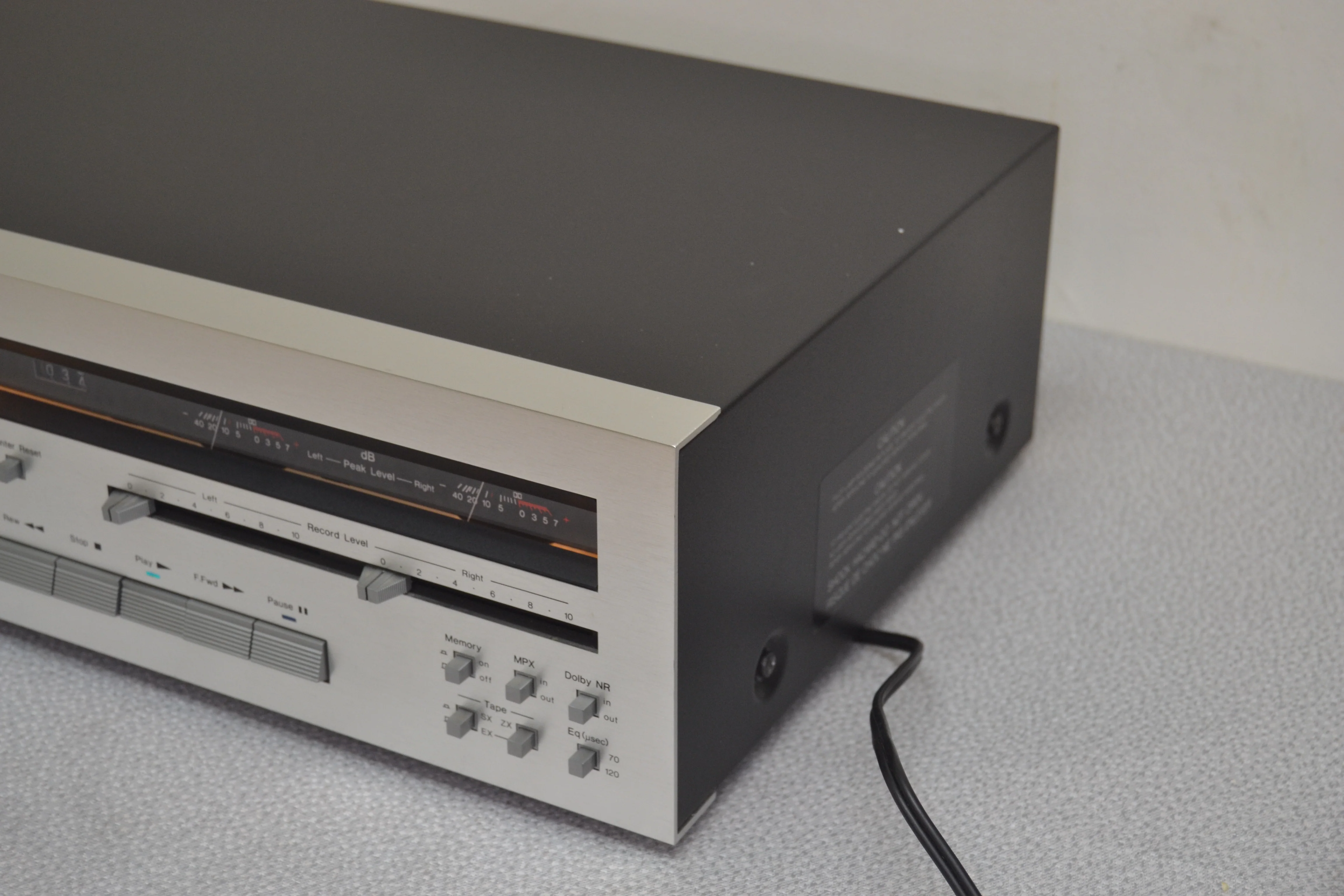 Nakamichi 480 Single Cassette Deck * New Belts * Playback Only NO Recording * - Image 6