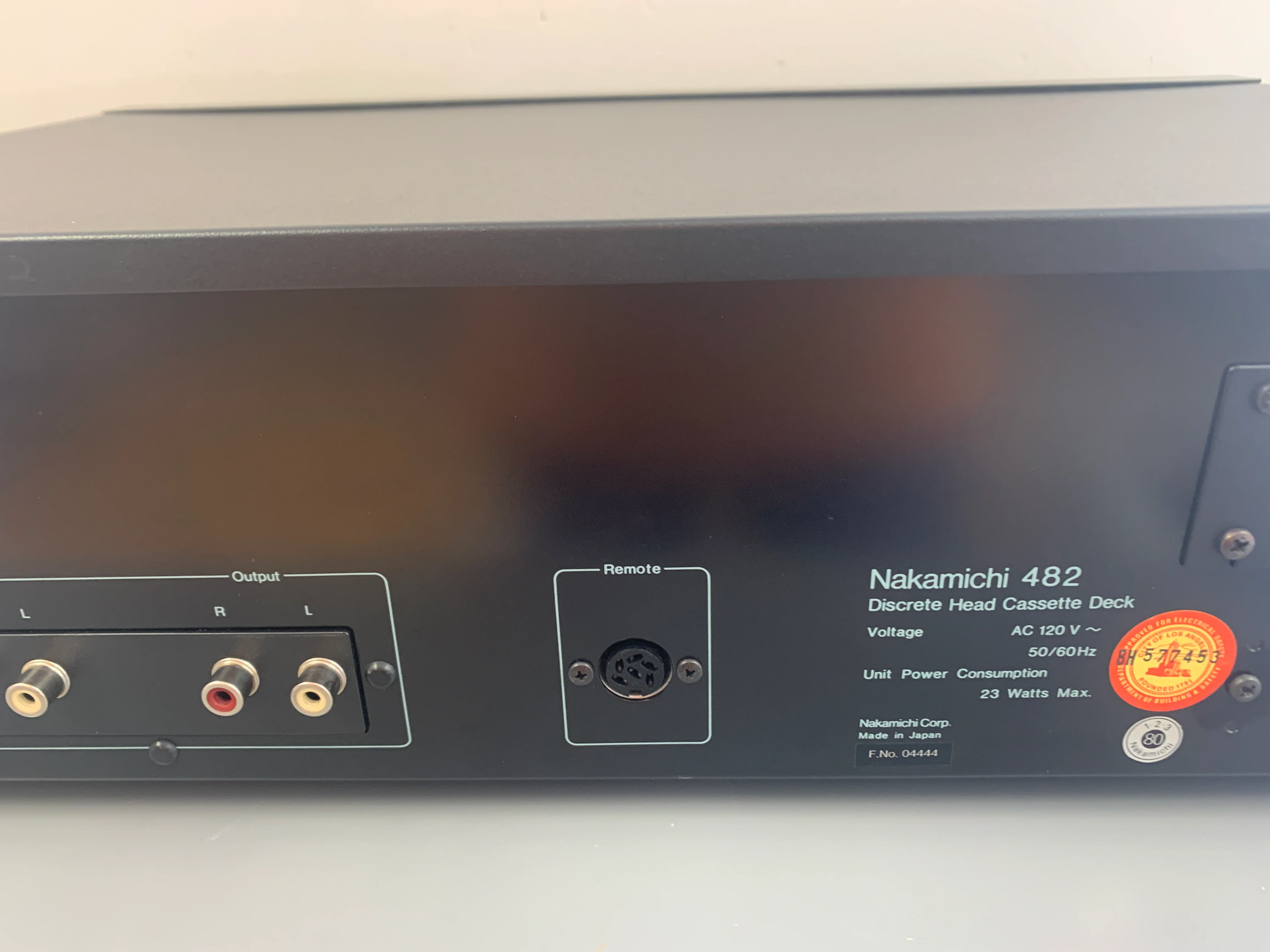 Nakamichi 482 Discrete Head Cassette Deck * Fully Serviced - Image 11