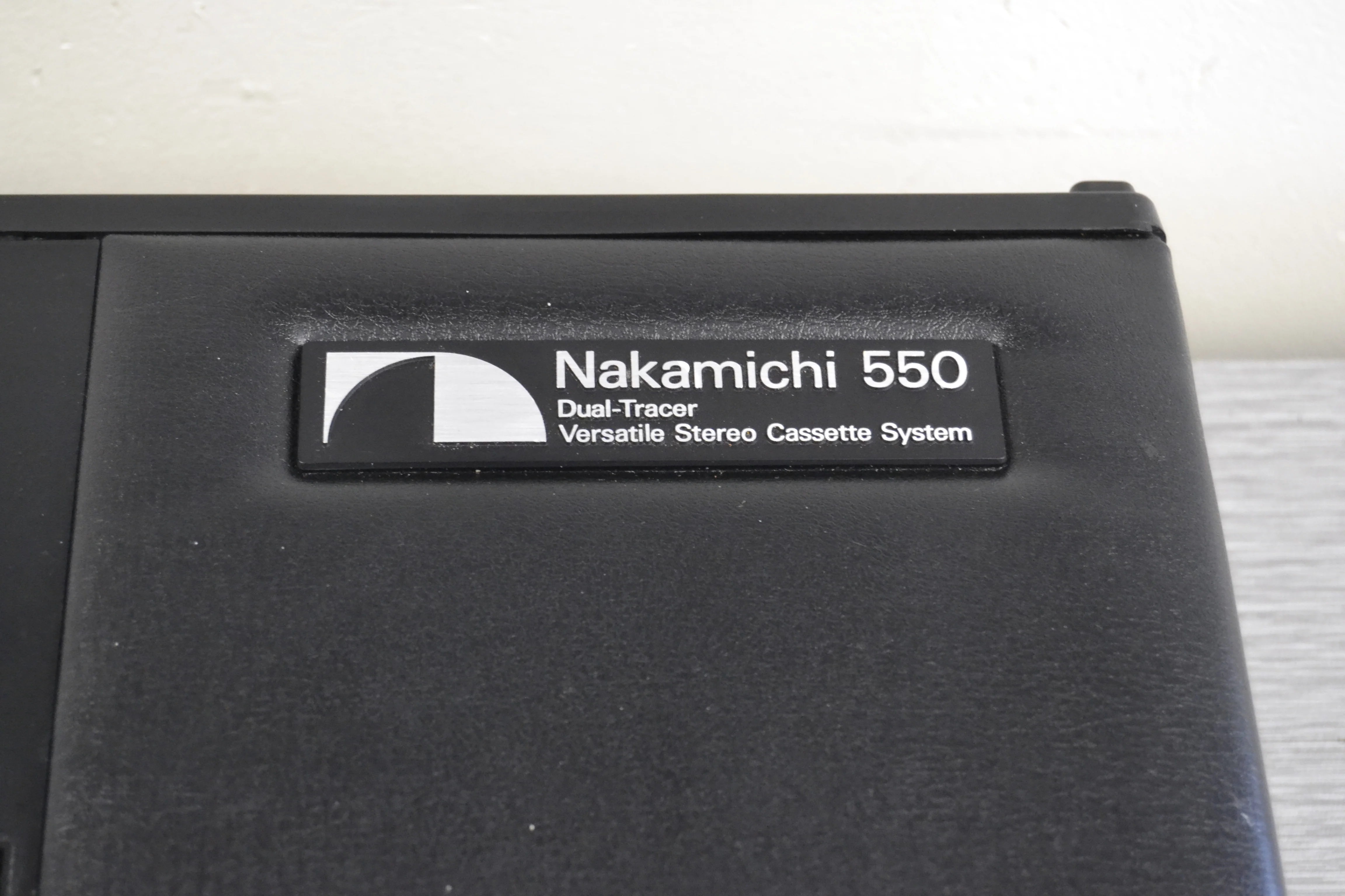 Nakamichi 550 Portable Professional Cassette Recorder * Fully Serviced * New Belts - Image 2