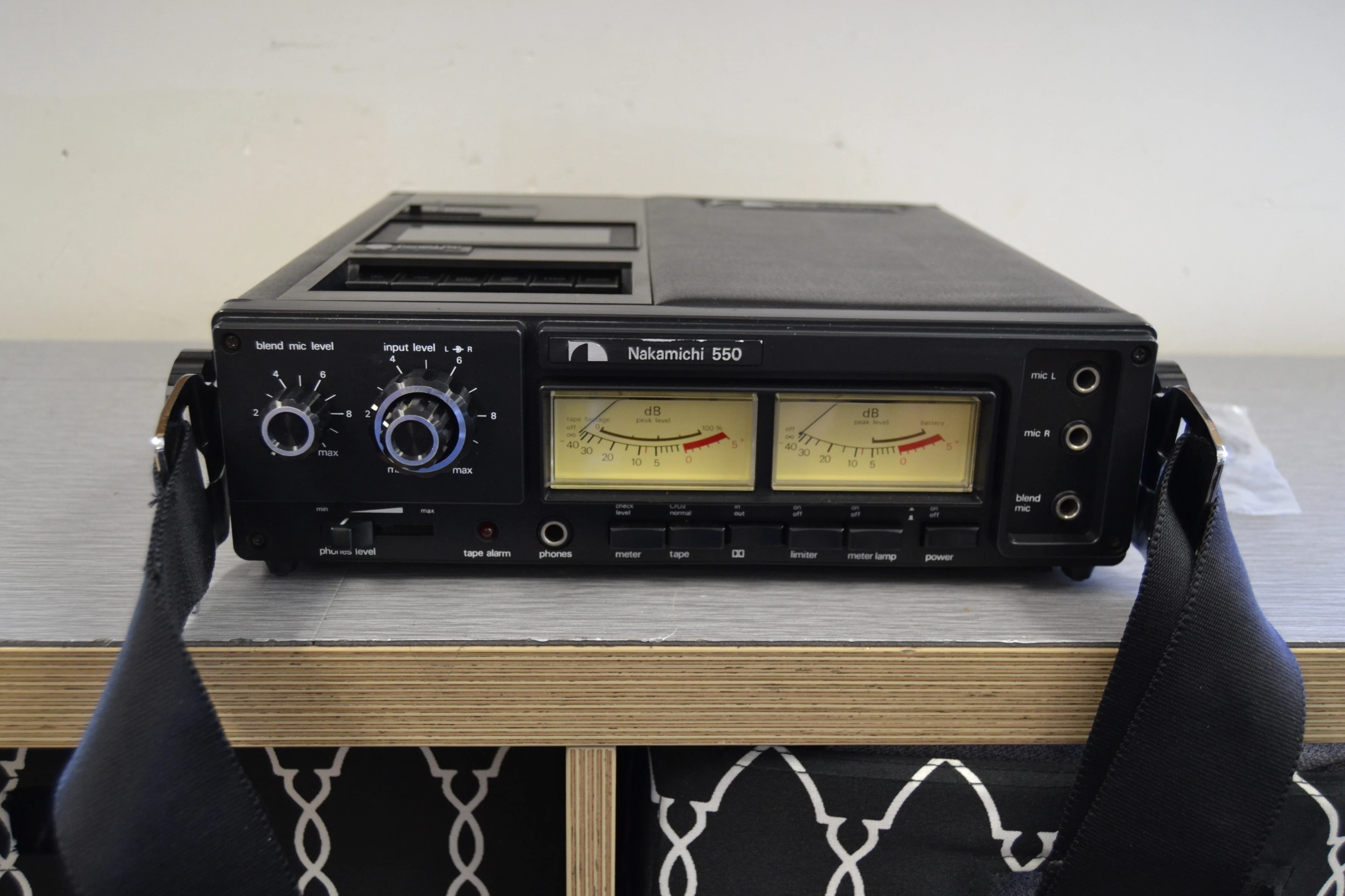 Nakamichi 550 Portable Professional Cassette Recorder * Fully Serviced * New Belts - Image 5