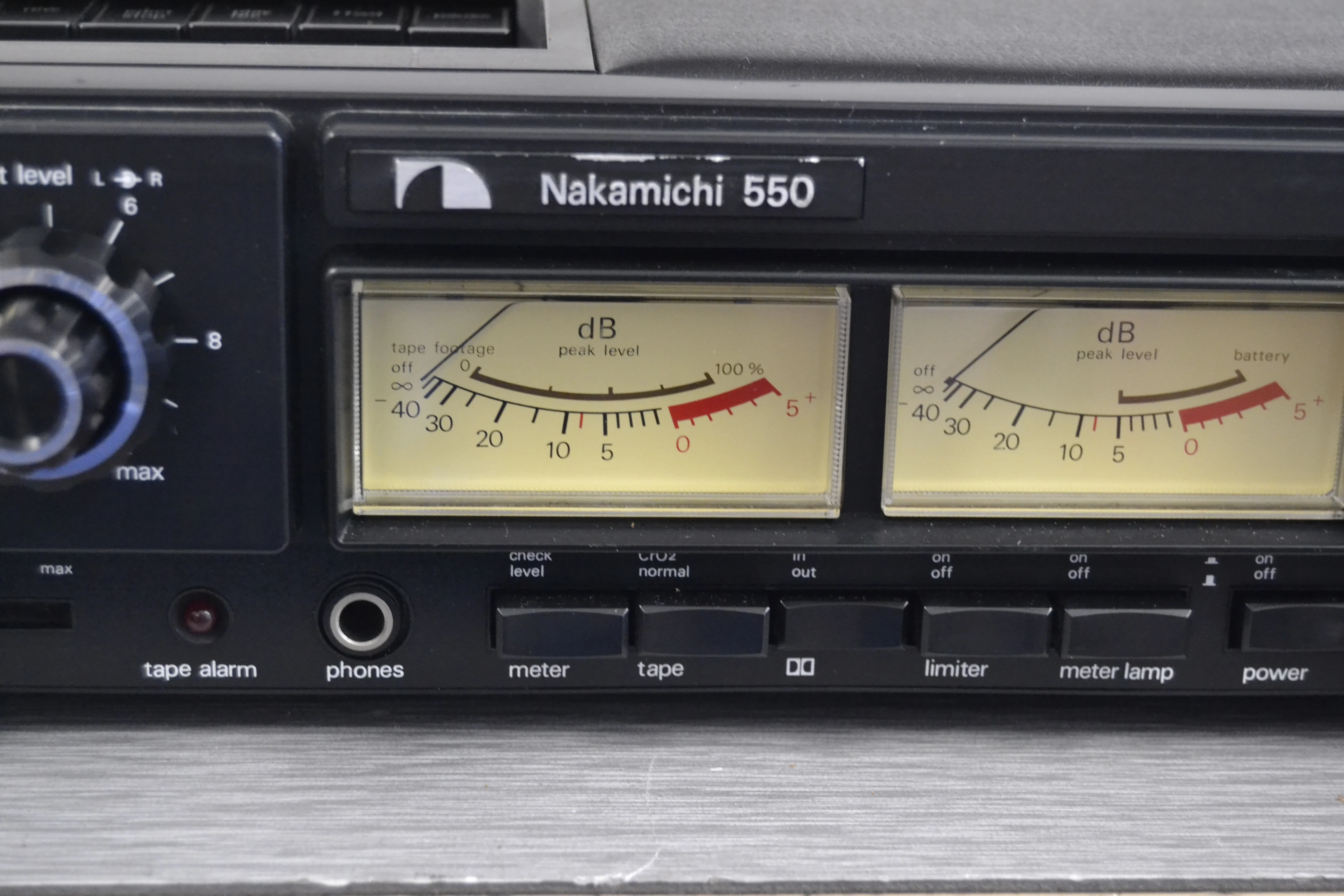 Nakamichi 550 Portable Professional Cassette Recorder * Fully Serviced * New Belts - Image 7