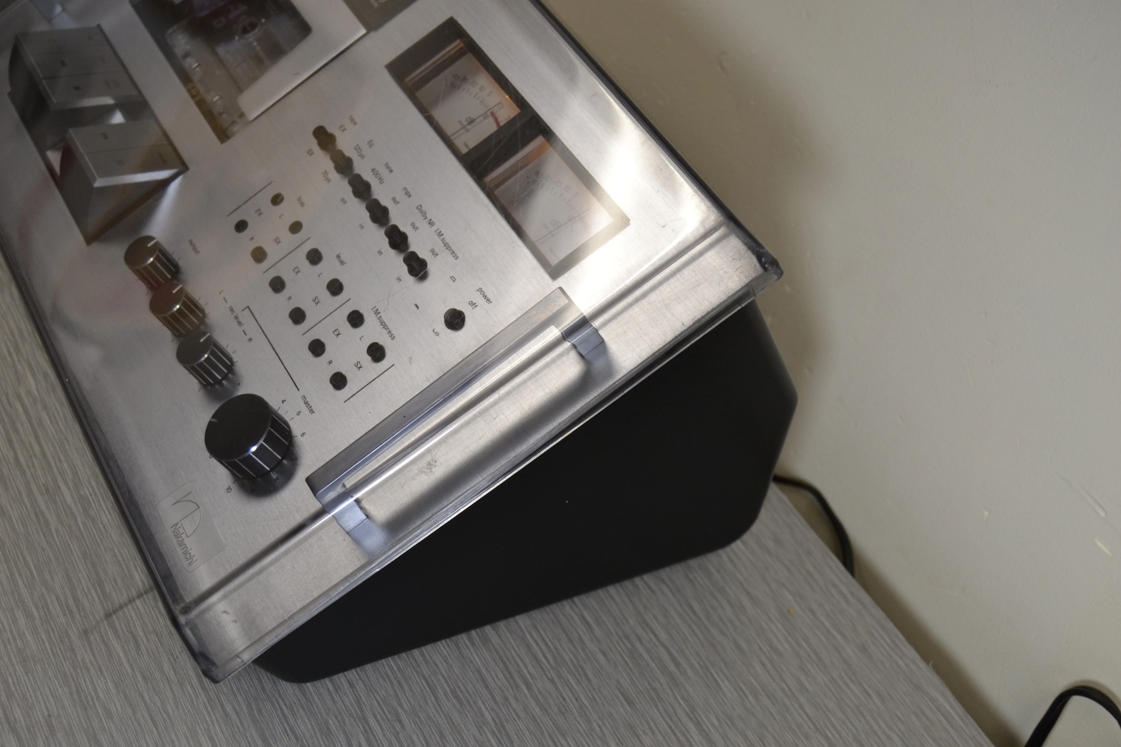 Nakamichi 600 Cassette Deck * Nakamichi Dust Cover * New Belts - Image 12