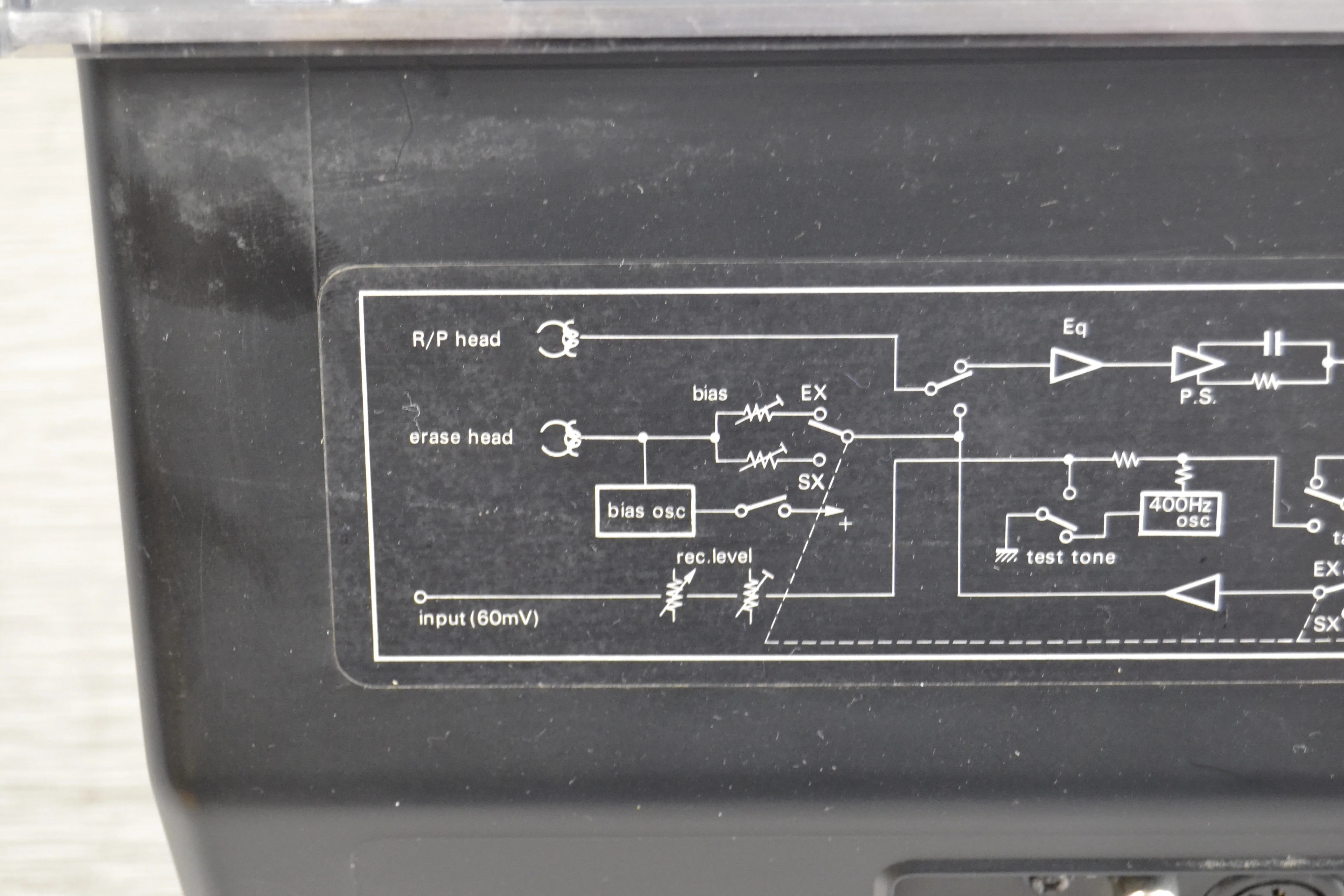 Nakamichi 600 Cassette Deck * Nakamichi Dust Cover * New Belts - Image 15