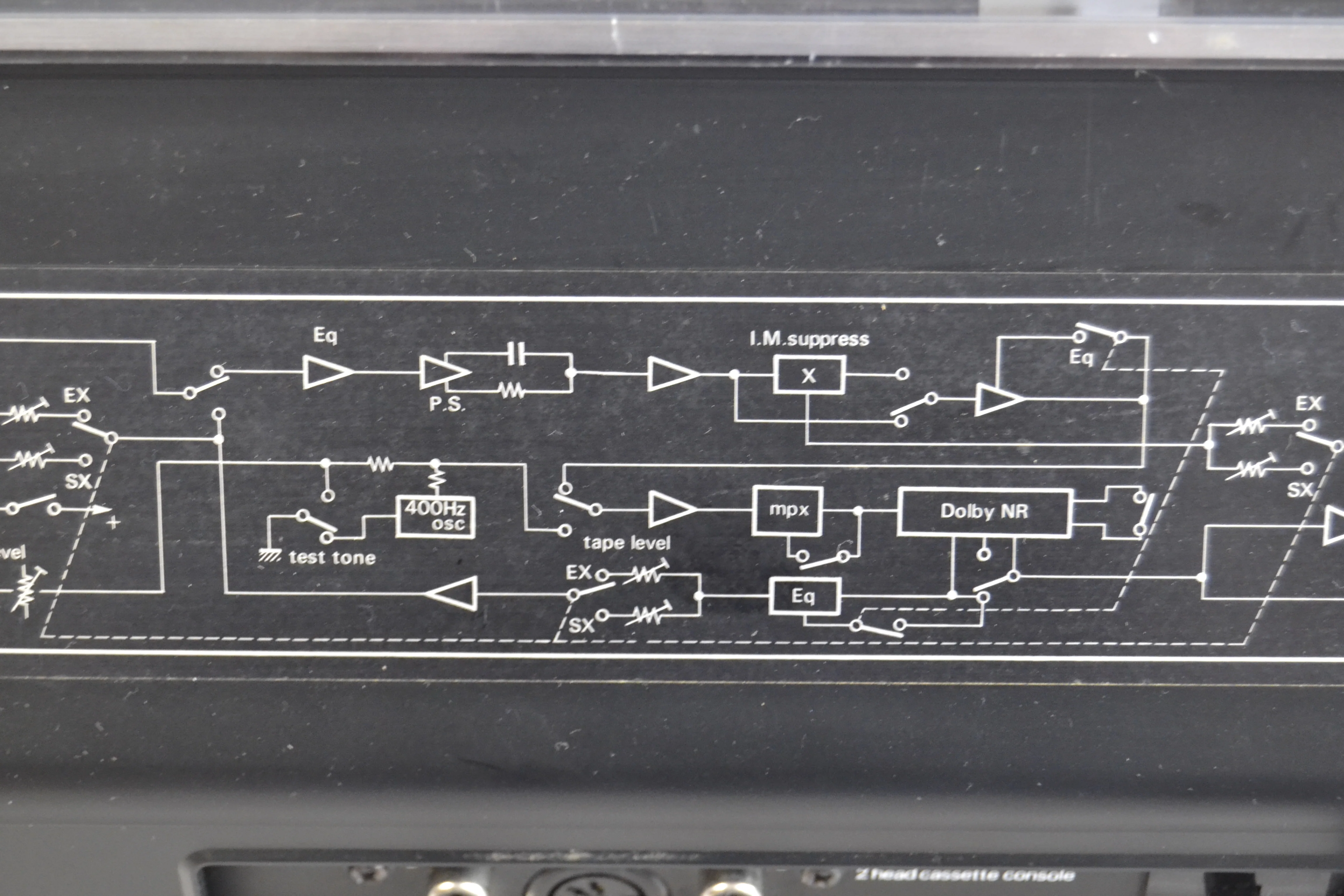 Nakamichi 600 Cassette Deck * Nakamichi Dust Cover * New Belts - Image 16