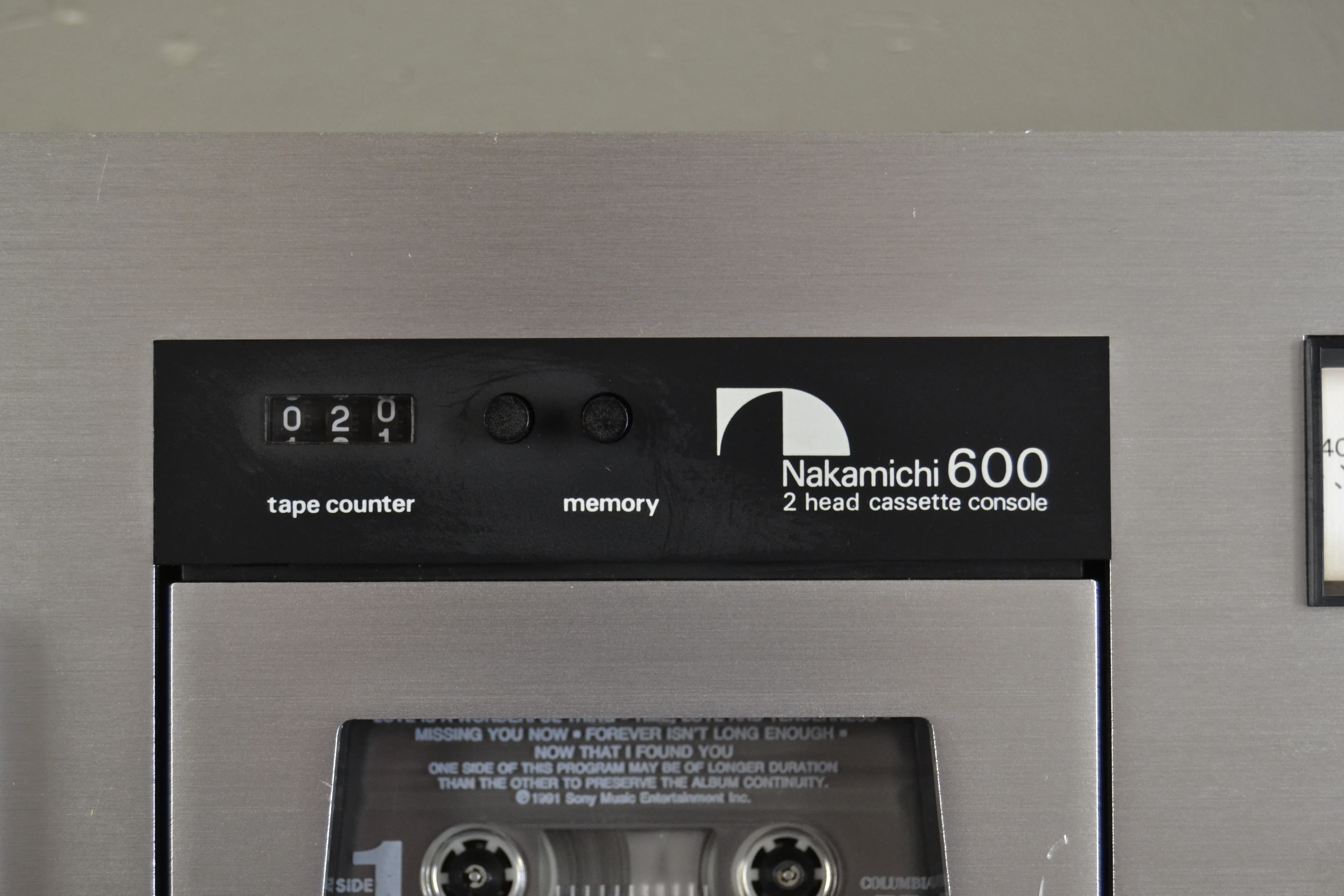 Nakamichi 600 Cassette Deck * Nakamichi Dust Cover * New Belts - Image 2