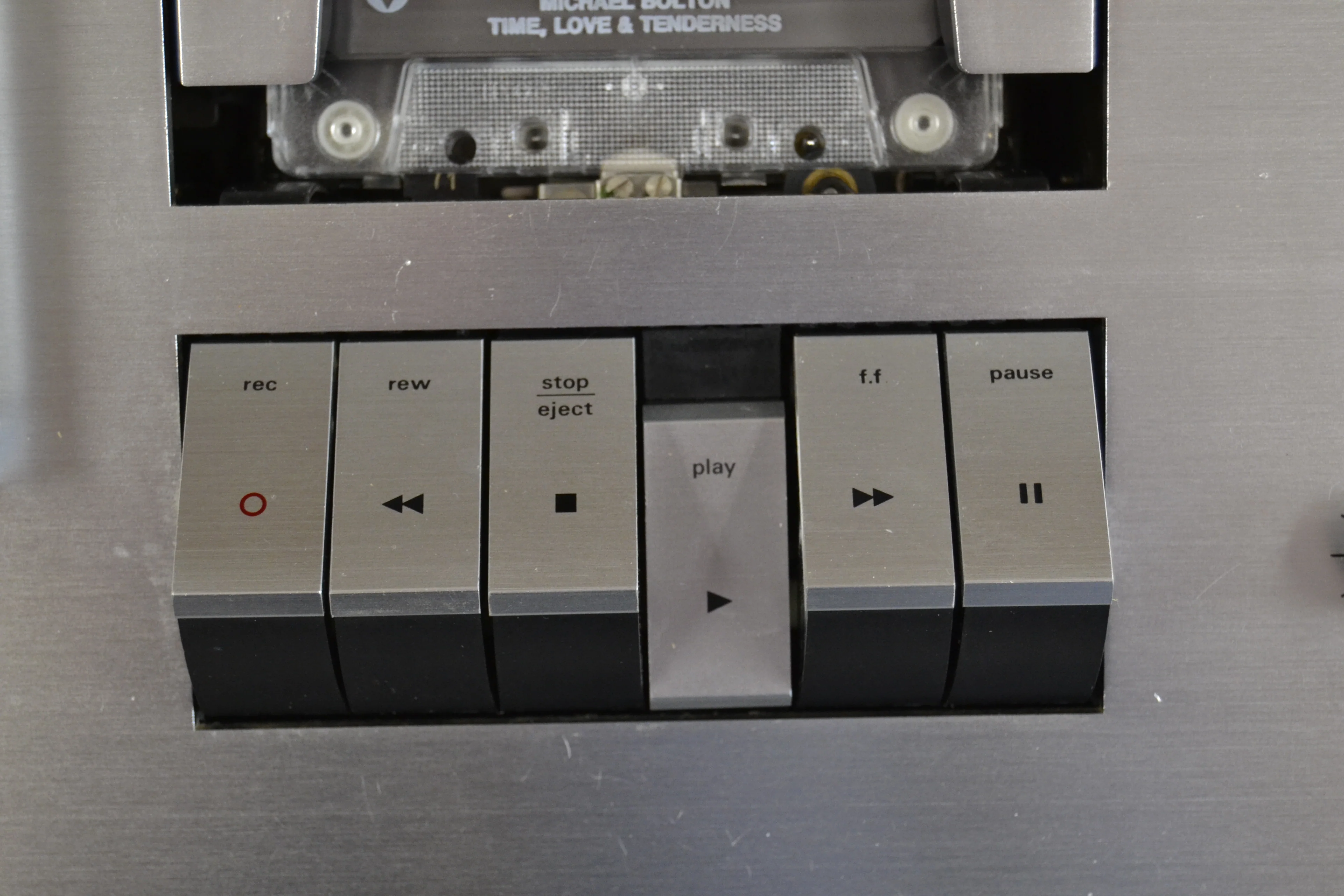 Nakamichi 600 Cassette Deck * Nakamichi Dust Cover * New Belts - Image 4