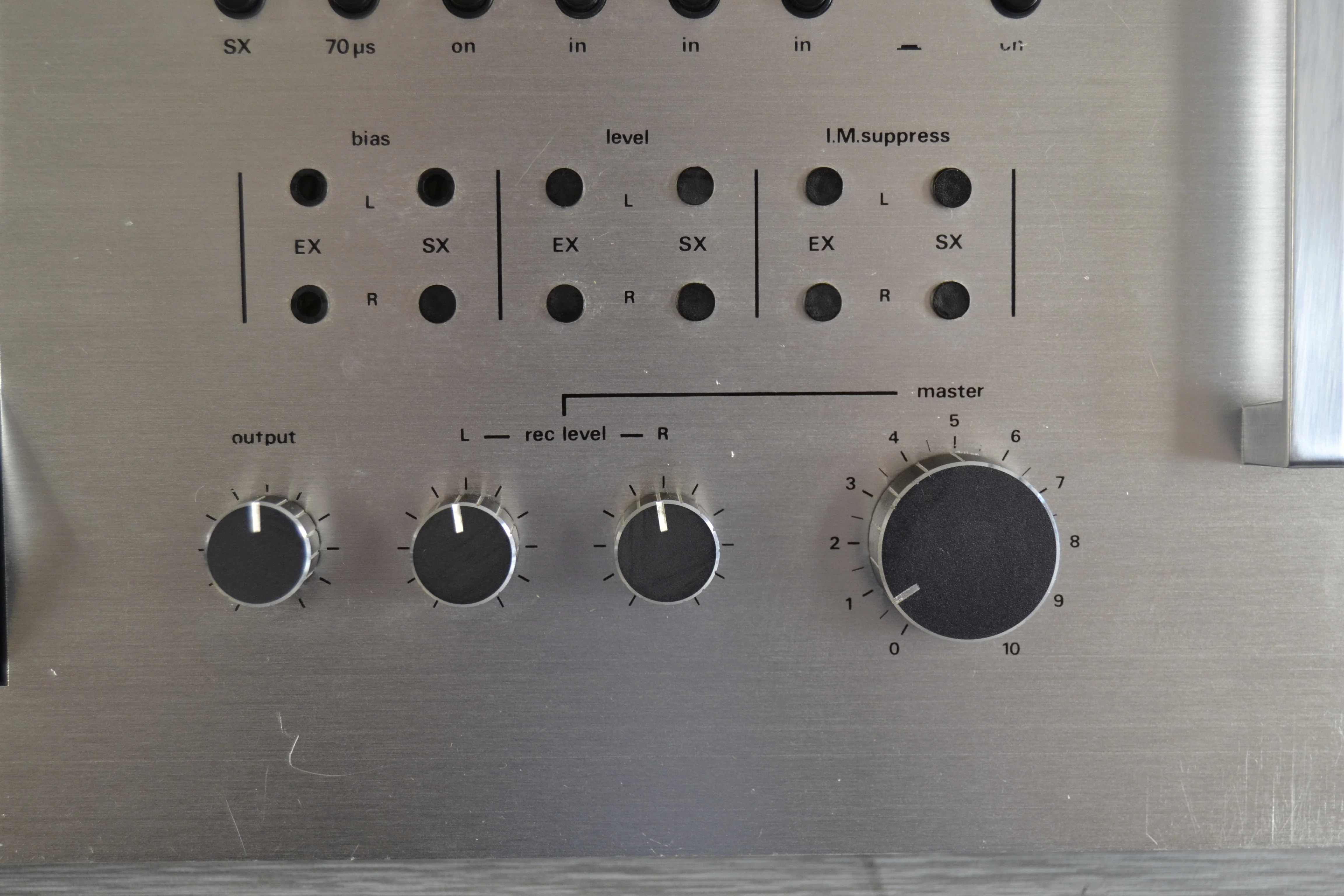 Nakamichi 600 Cassette Deck * Nakamichi Dust Cover * New Belts - Image 5
