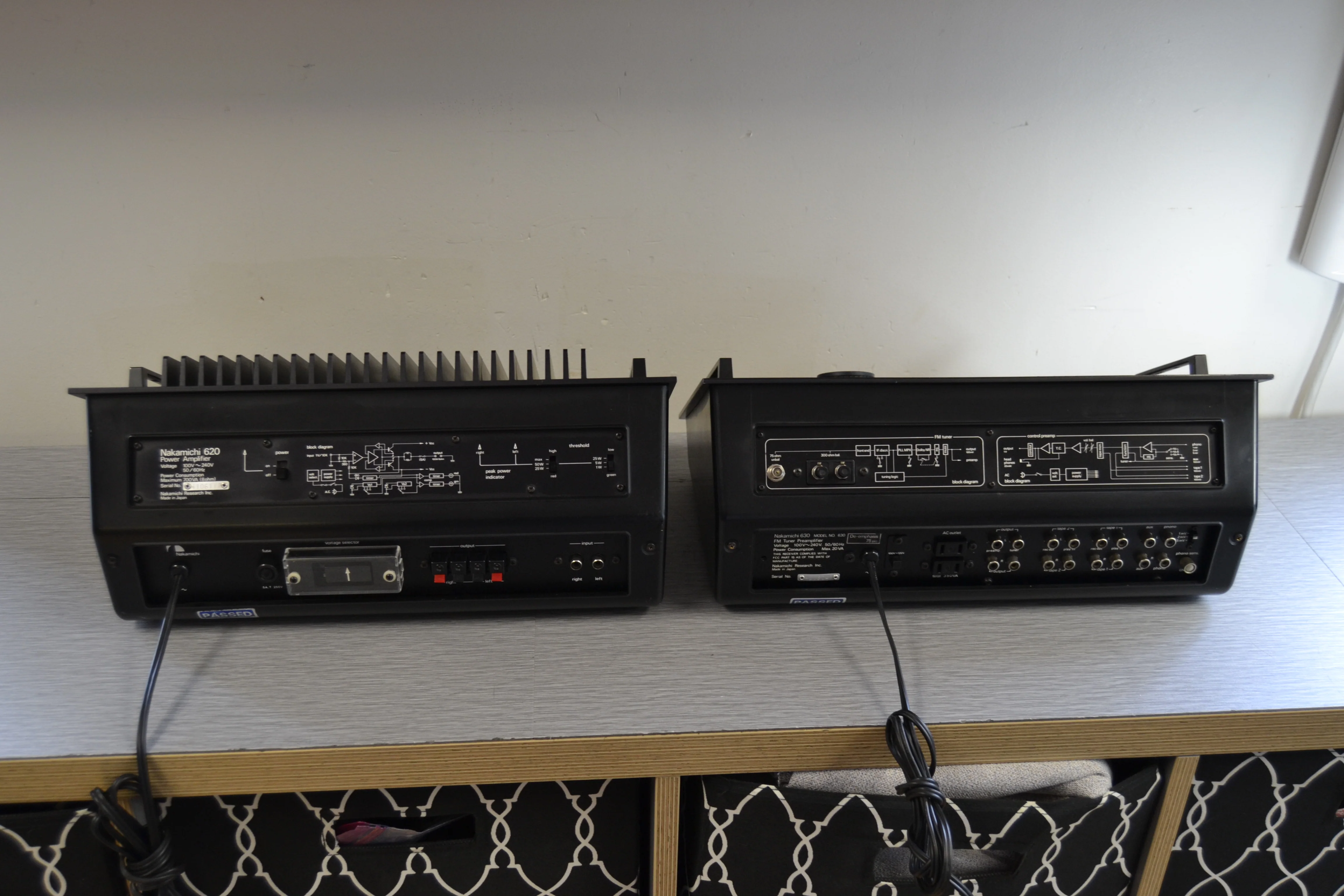 Nakamichi 620 and 630 Preamplifier/Tuner * Power Amplifier 100W RMS - Image 13