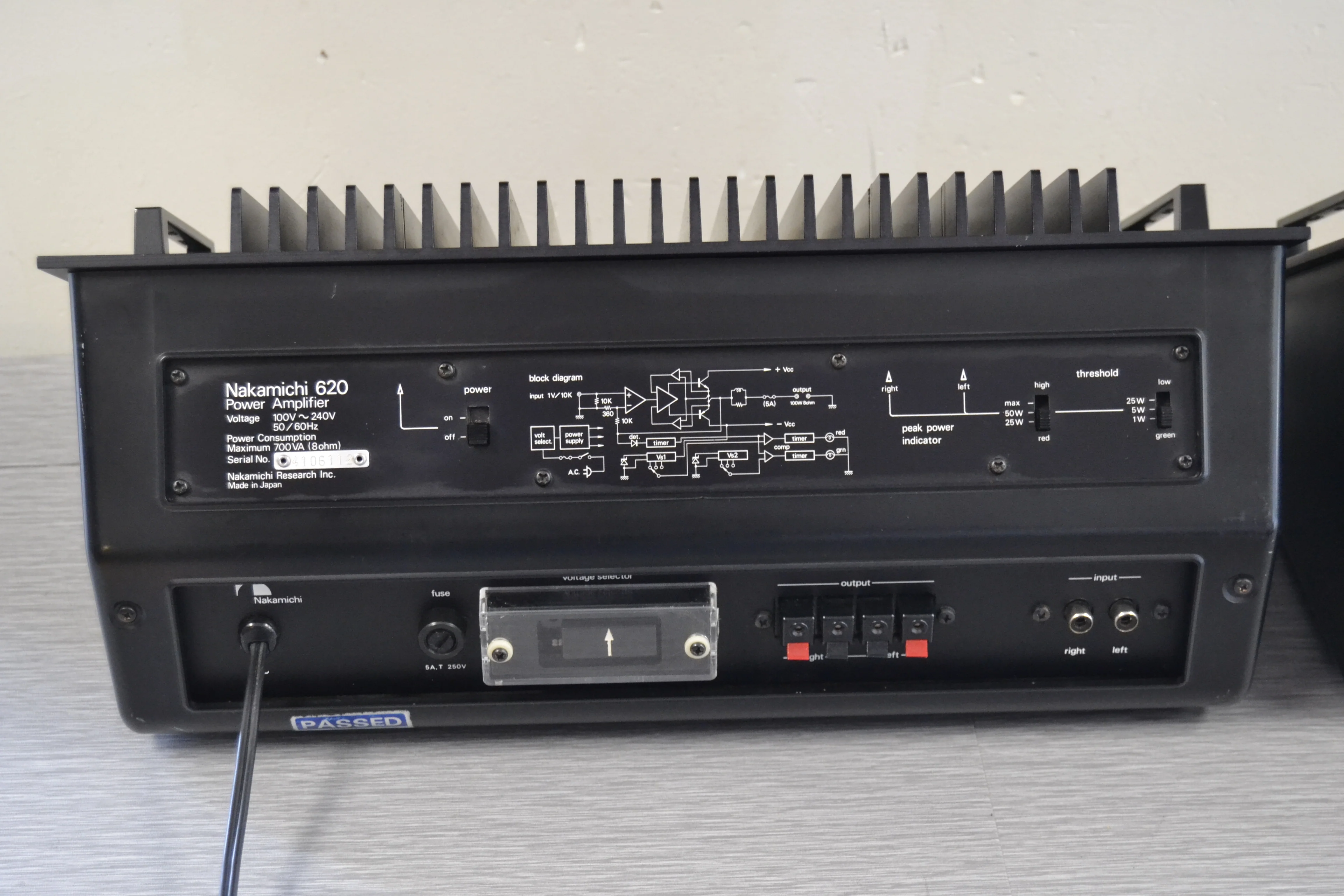 Nakamichi 620 and 630 Preamplifier/Tuner * Power Amplifier 100W RMS - Image 14