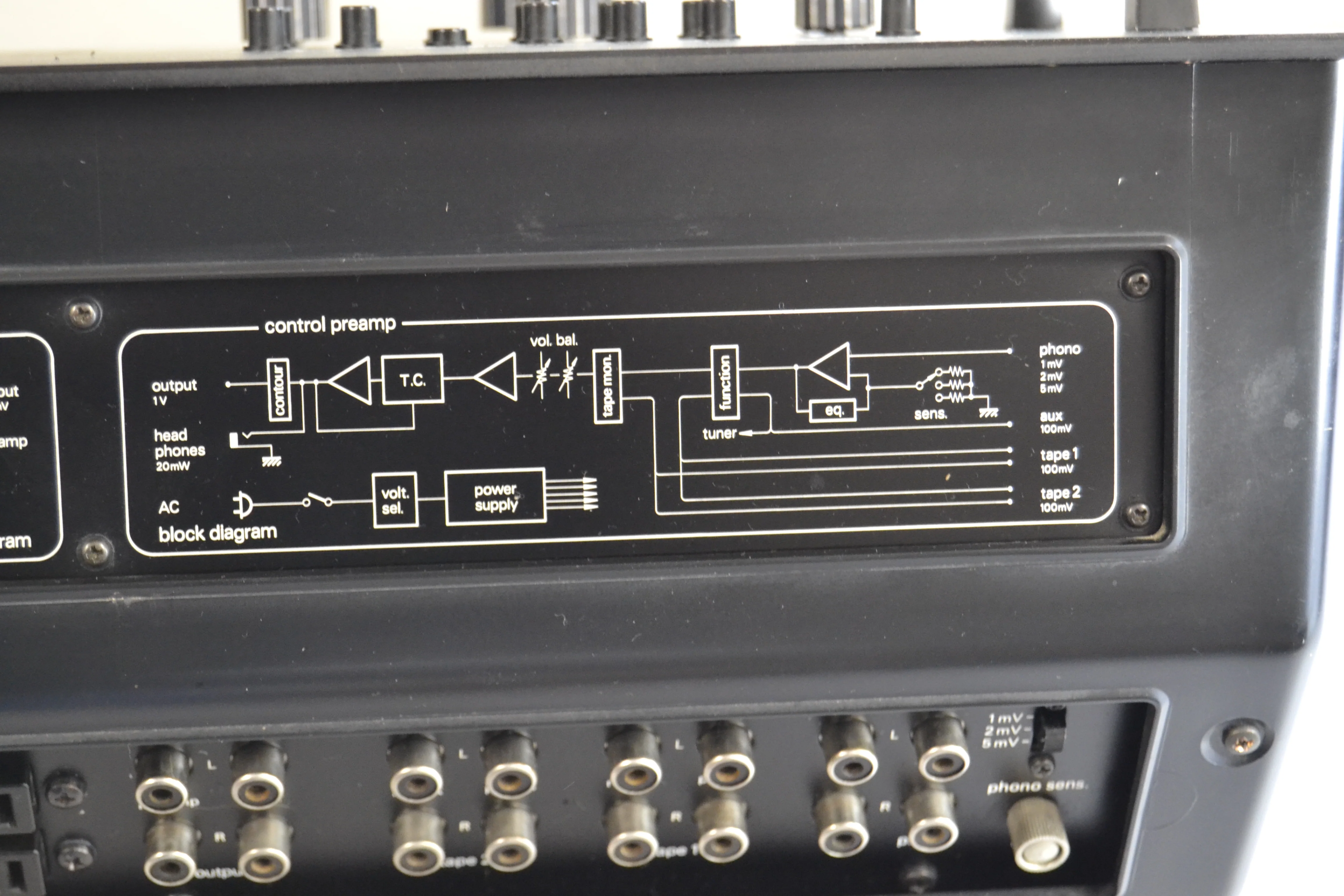 Nakamichi 620 and 630 Preamplifier/Tuner * Power Amplifier 100W RMS - Image 23