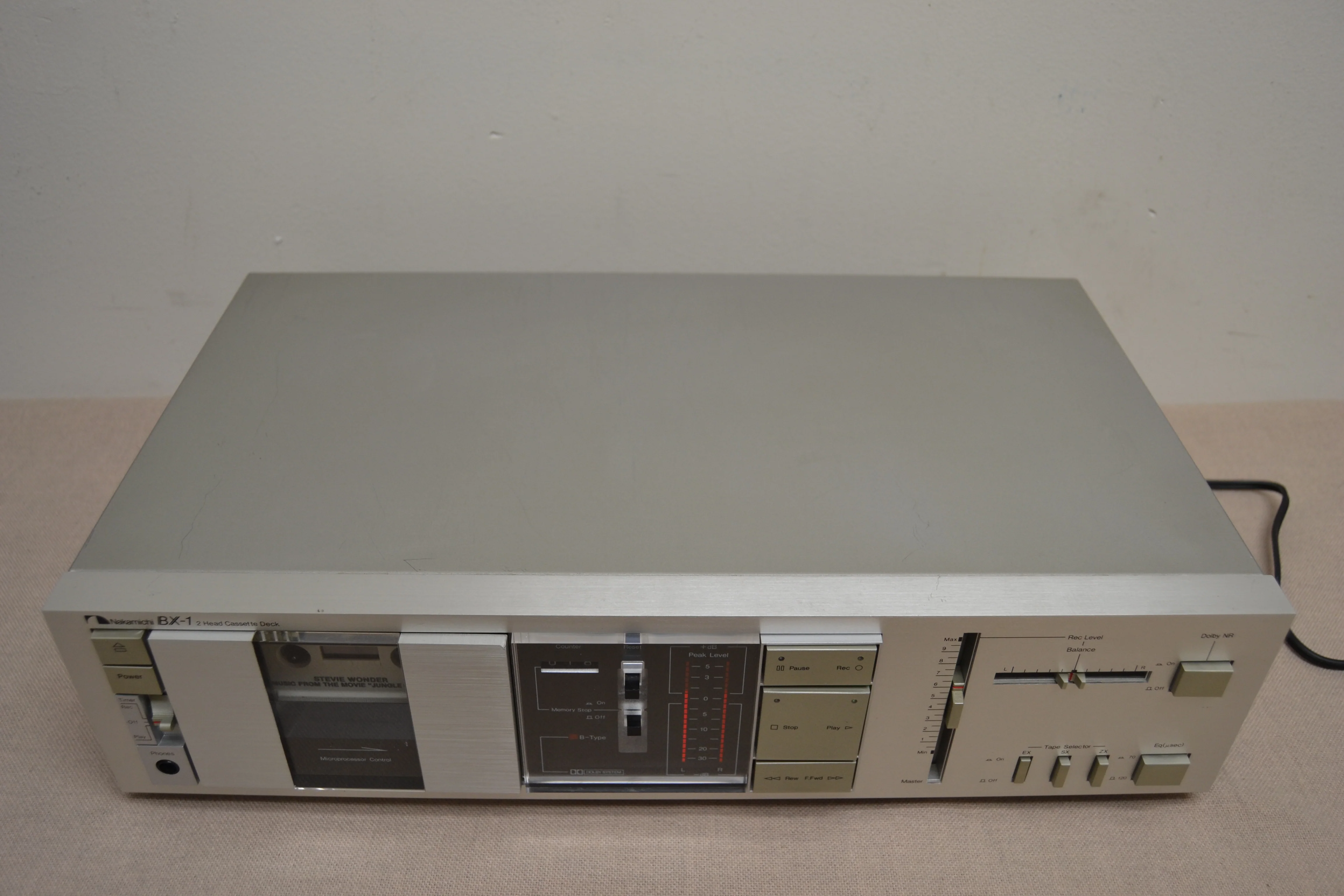 Nakamichi BX-1 Single Cassette Deck * Fully Serviced * New Belts - Image 5