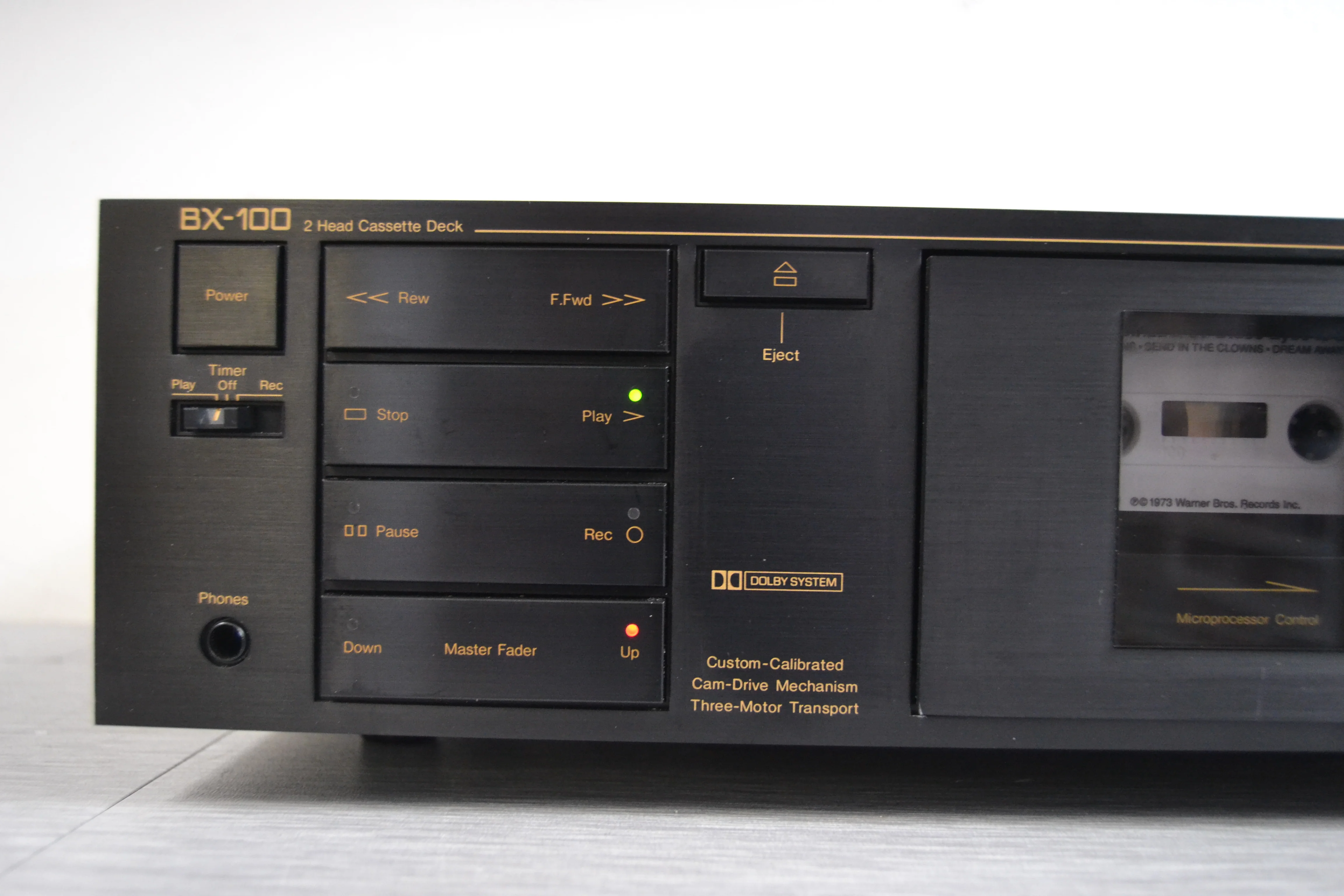 Nakamichi BX-100 Cassette Deck * Serviced with New Belts - Image 2
