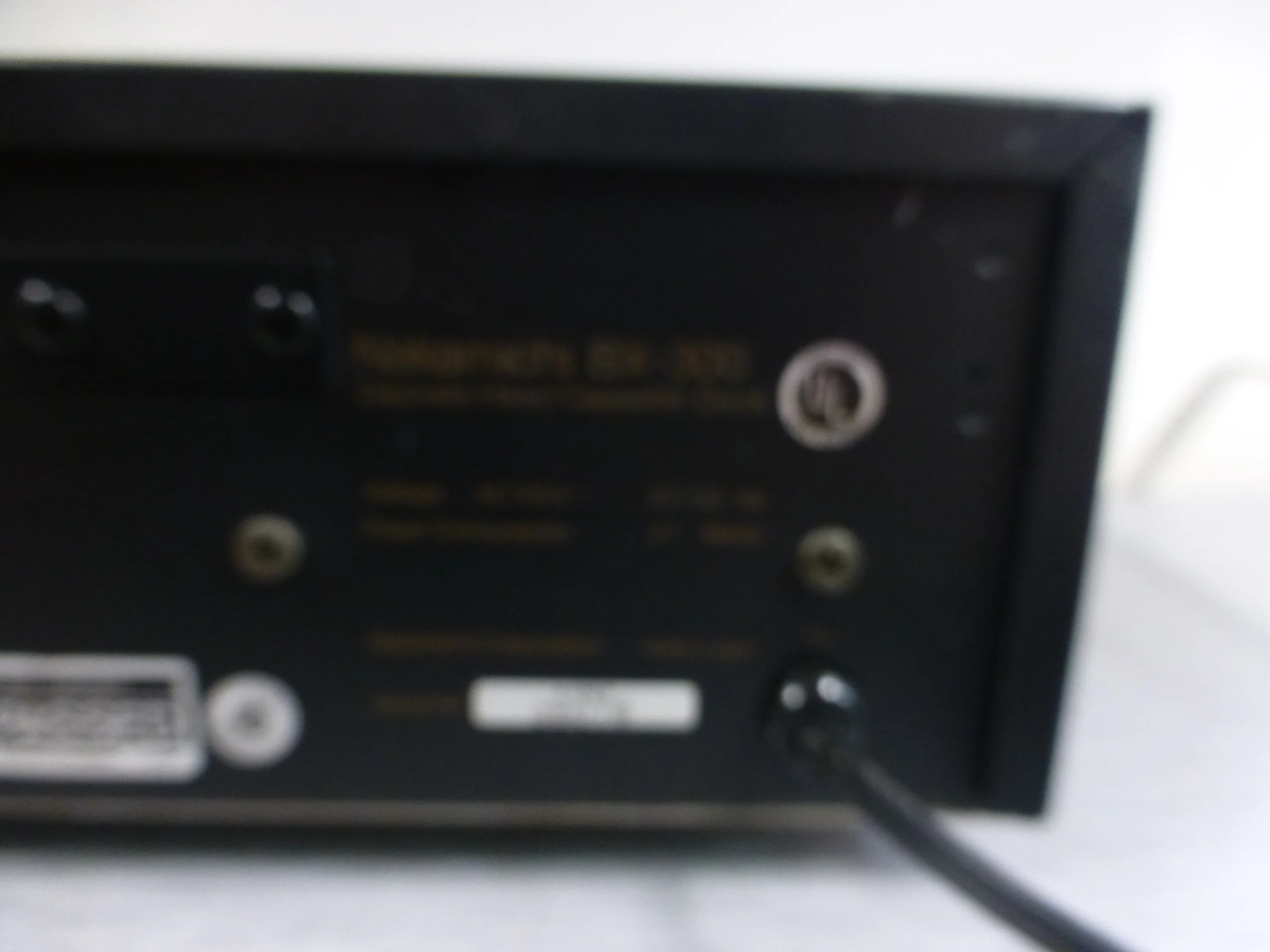 Nakamichi BX-300 Single Cassette Deck - 3 Heads - Fully Serviced - New Belts - Image 12