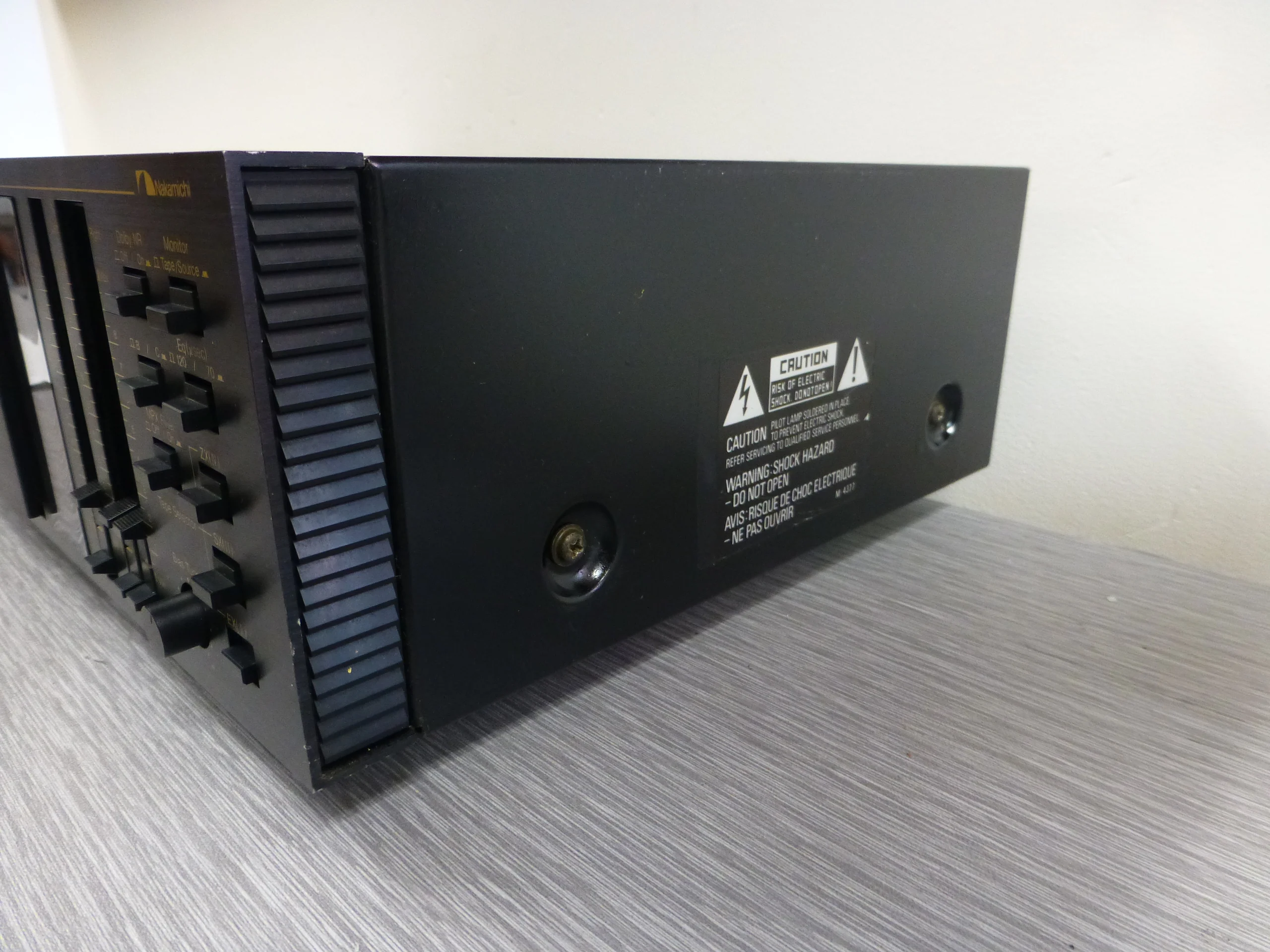 Nakamichi BX-300 Single Cassette Deck - 3 Heads - Fully Serviced - New Belts - Image 8
