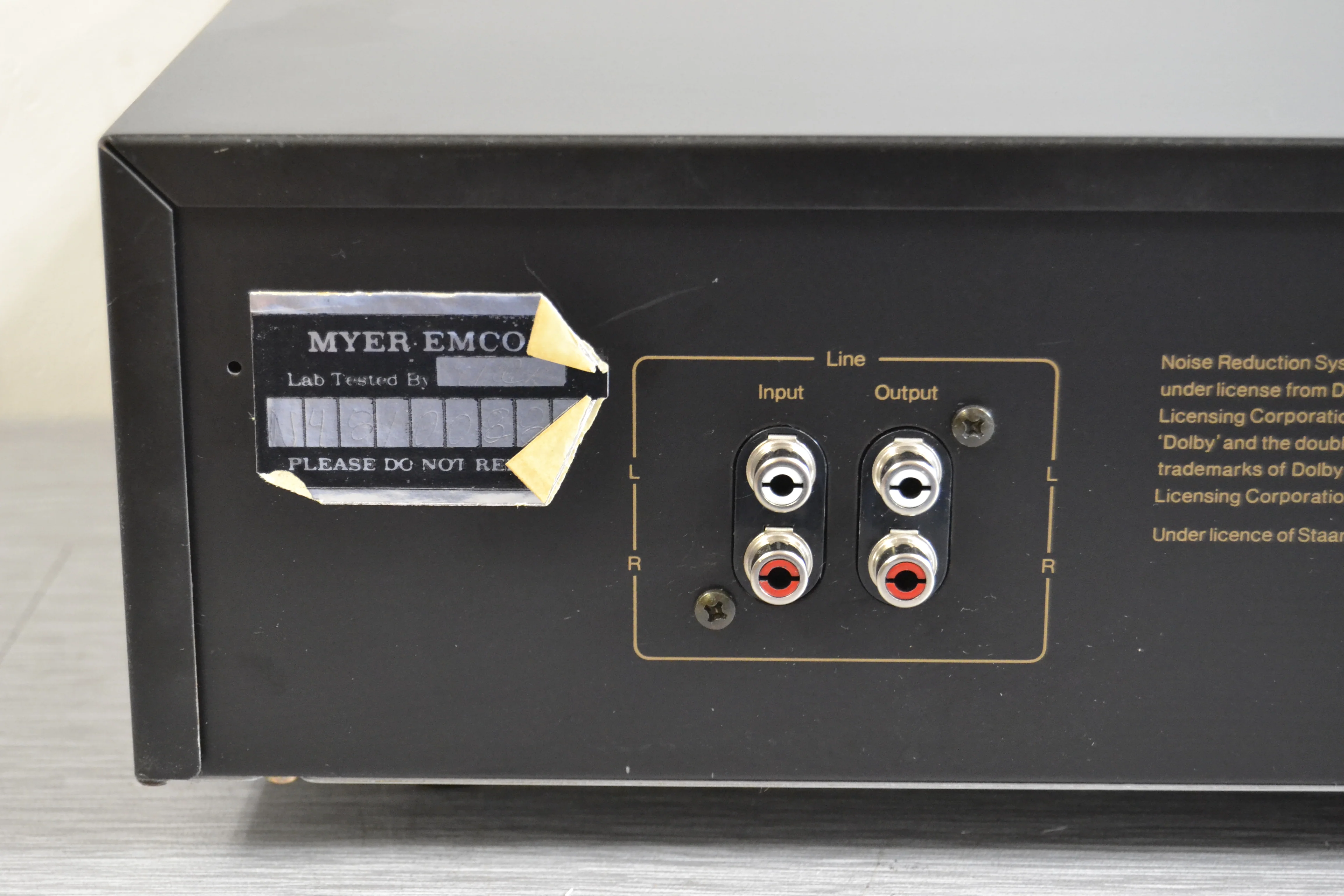 Nakamichi BX-300 Single Cassette Deck 3 Heads * New Belts * - Image 12