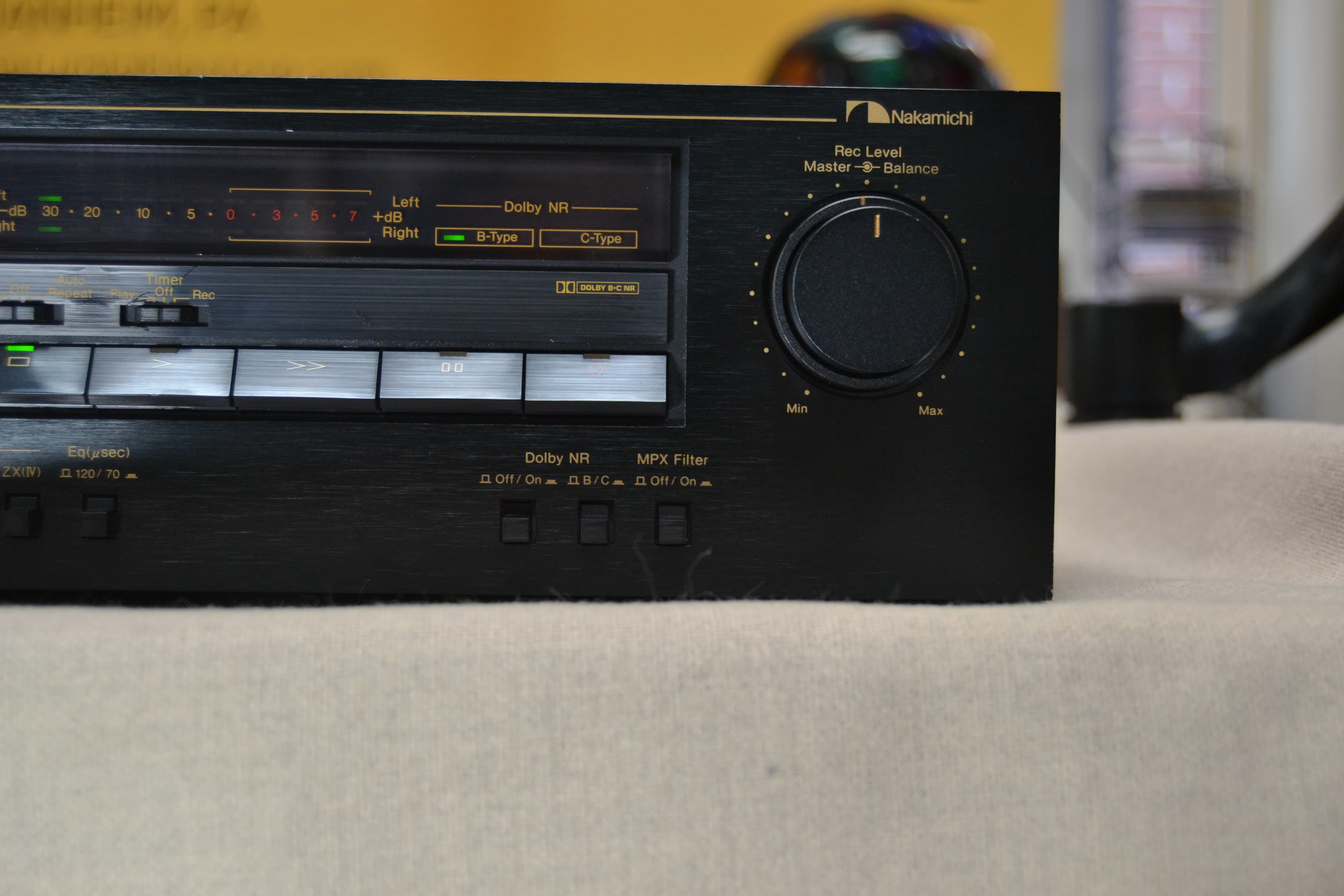 Nakamichi CR-1A Single Cassette Deck * Fully Serviced * New Belts - Image 4
