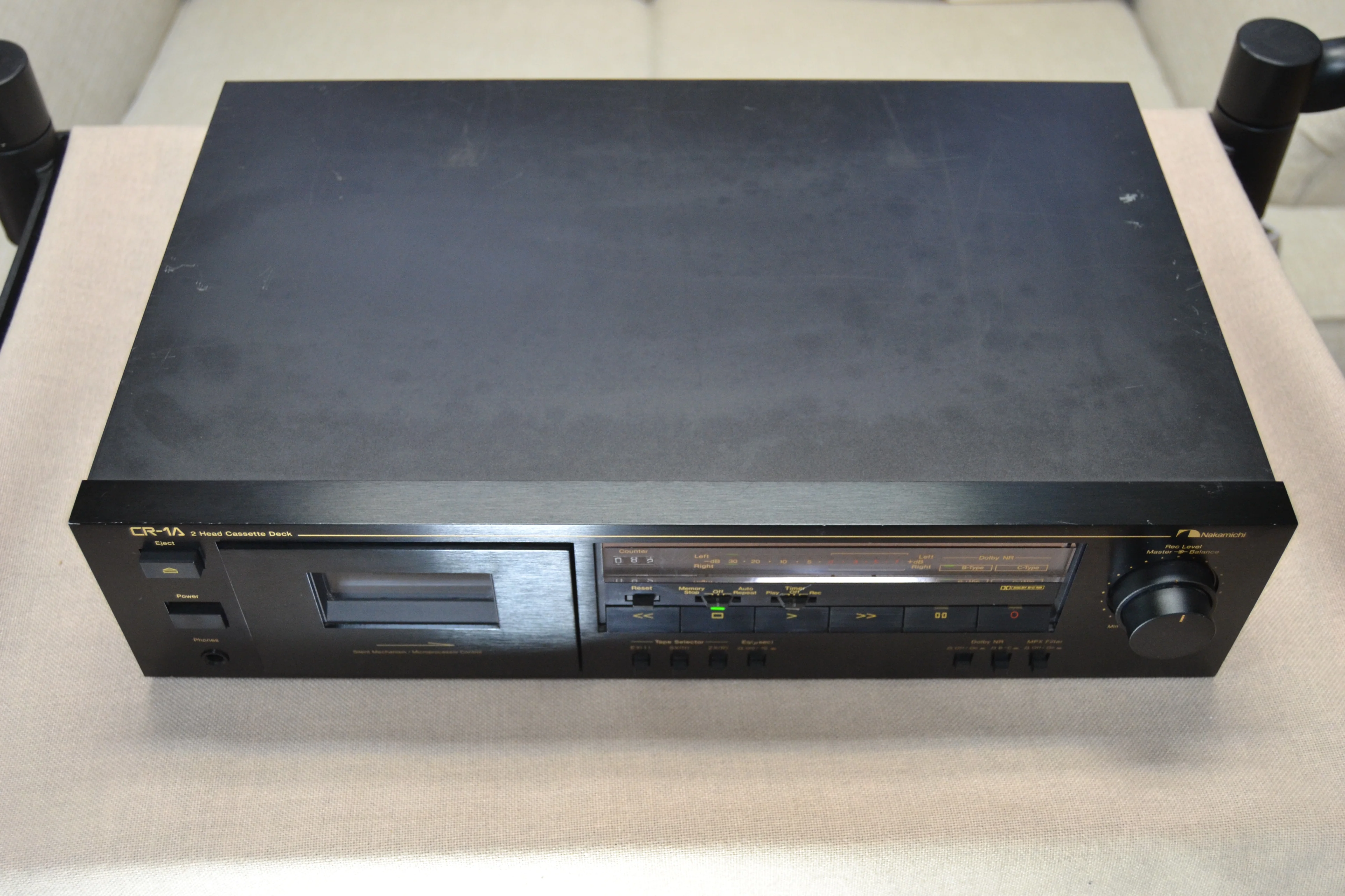 Nakamichi CR-1A Single Cassette Deck * Fully Serviced * New Belts - Image 5