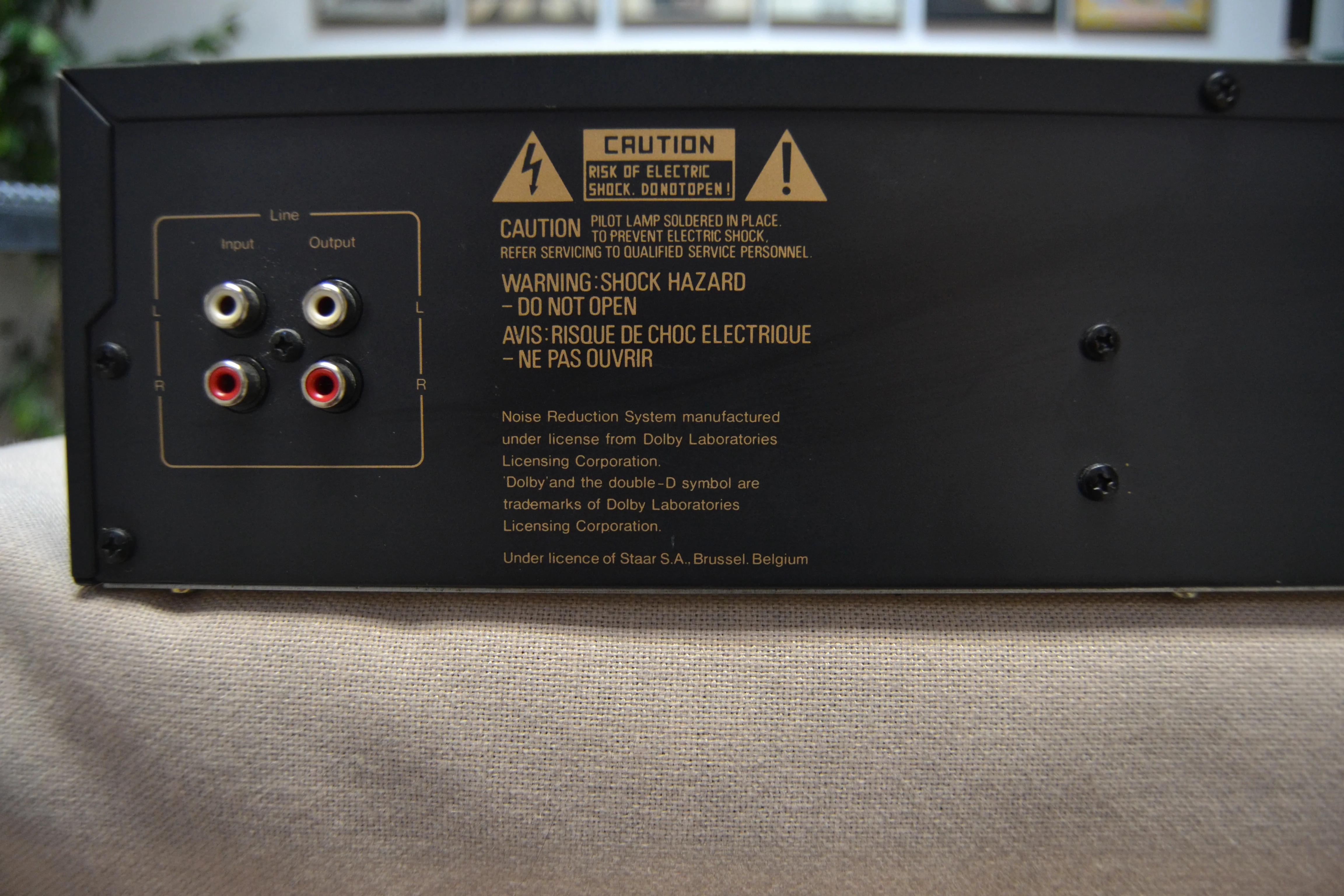 Nakamichi CR-1A Single Cassette Deck * Fully Serviced * New Belts - Image 9