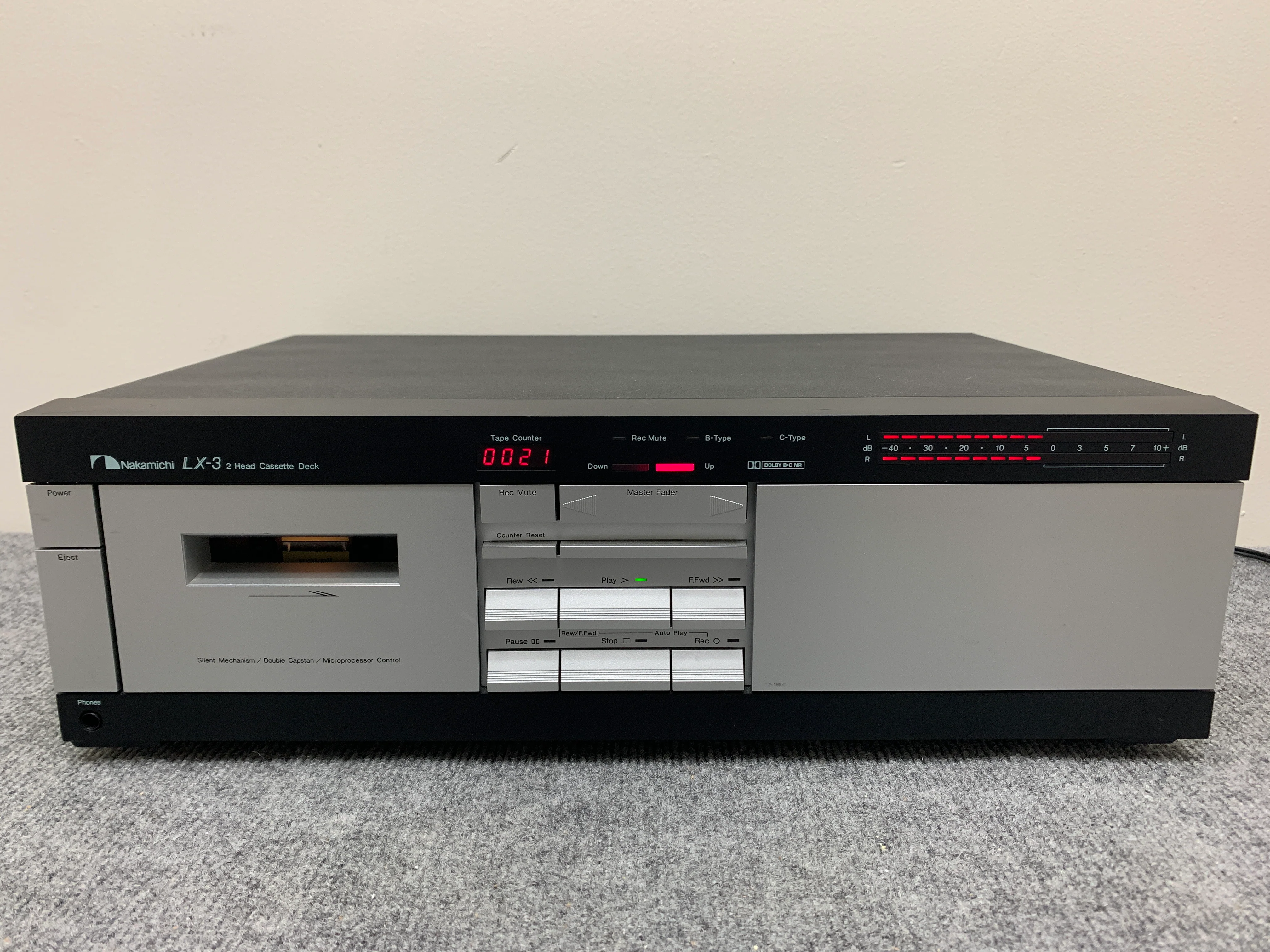 Nakamichi LX-3 Single Cassette Deck