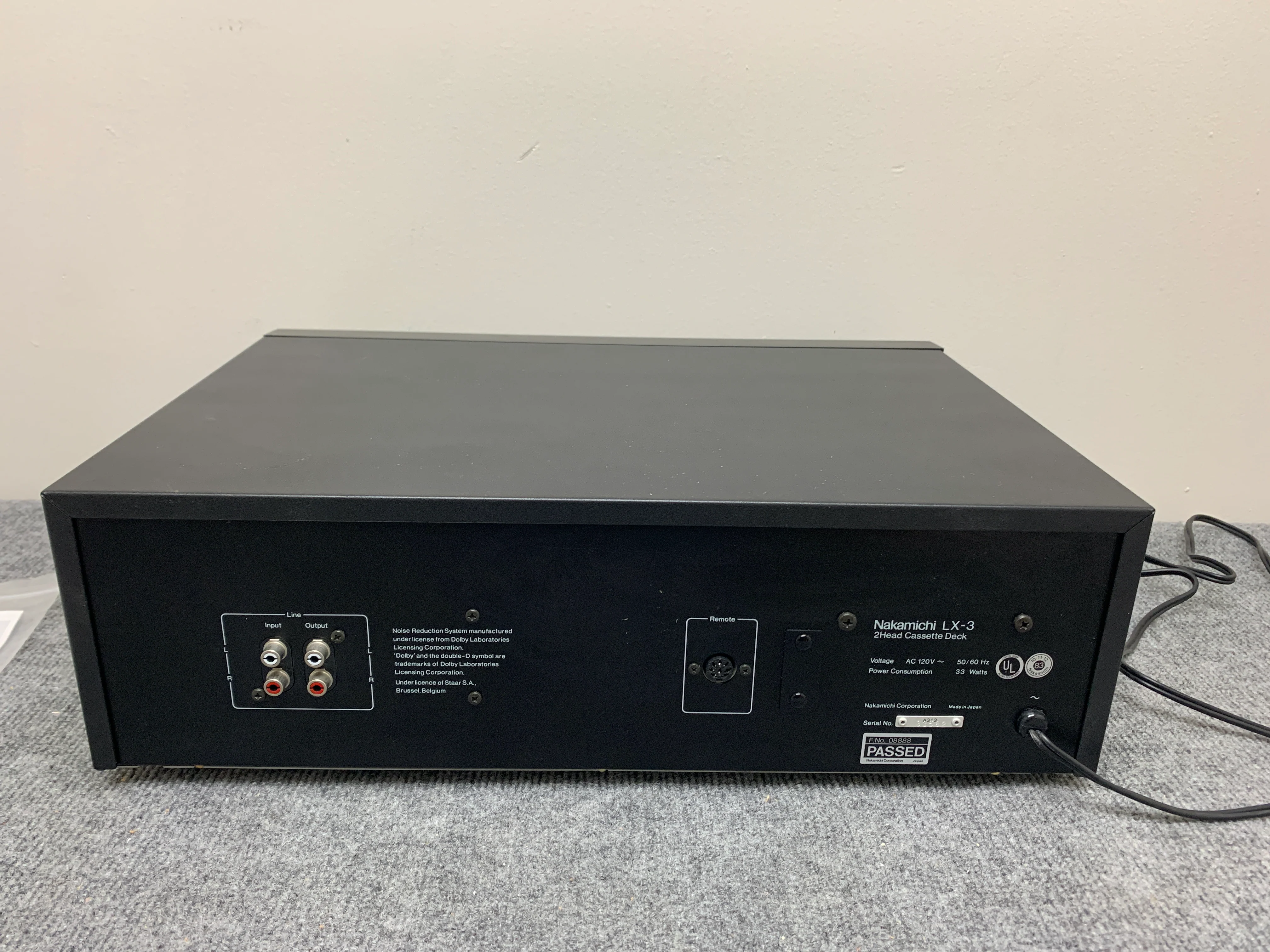 Nakamichi LX-3 Single Cassette Deck - Image 13