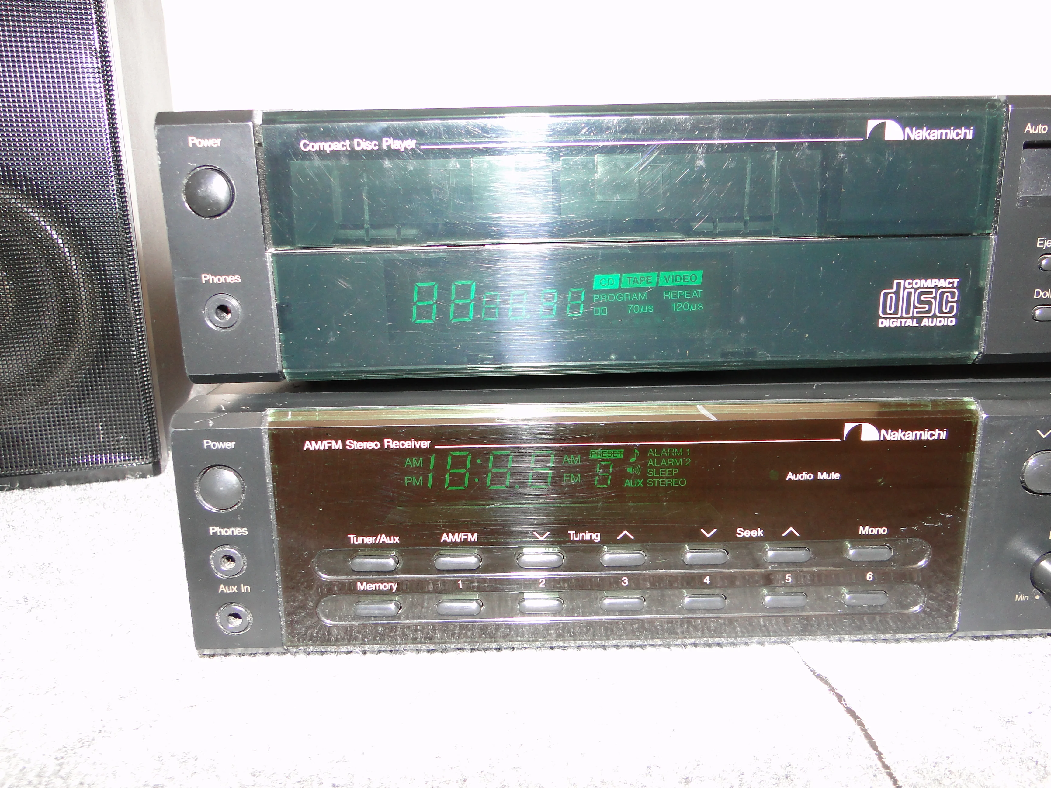 Nakamichi Mini System * CP1 Cd & Tape * R1 Receiver * S-1A Speakers - Image 5