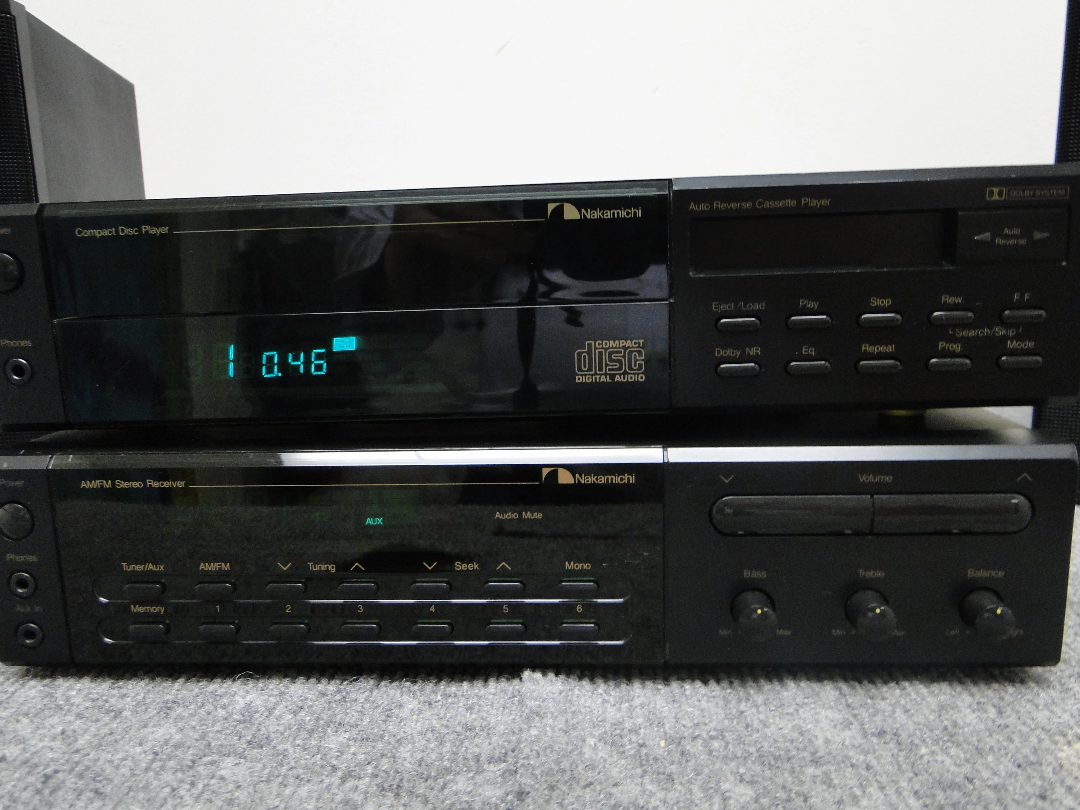 Nakamichi Mini System * CP1 Cd & Tape * R1 Receiver * S-1A Speakers - Image 7