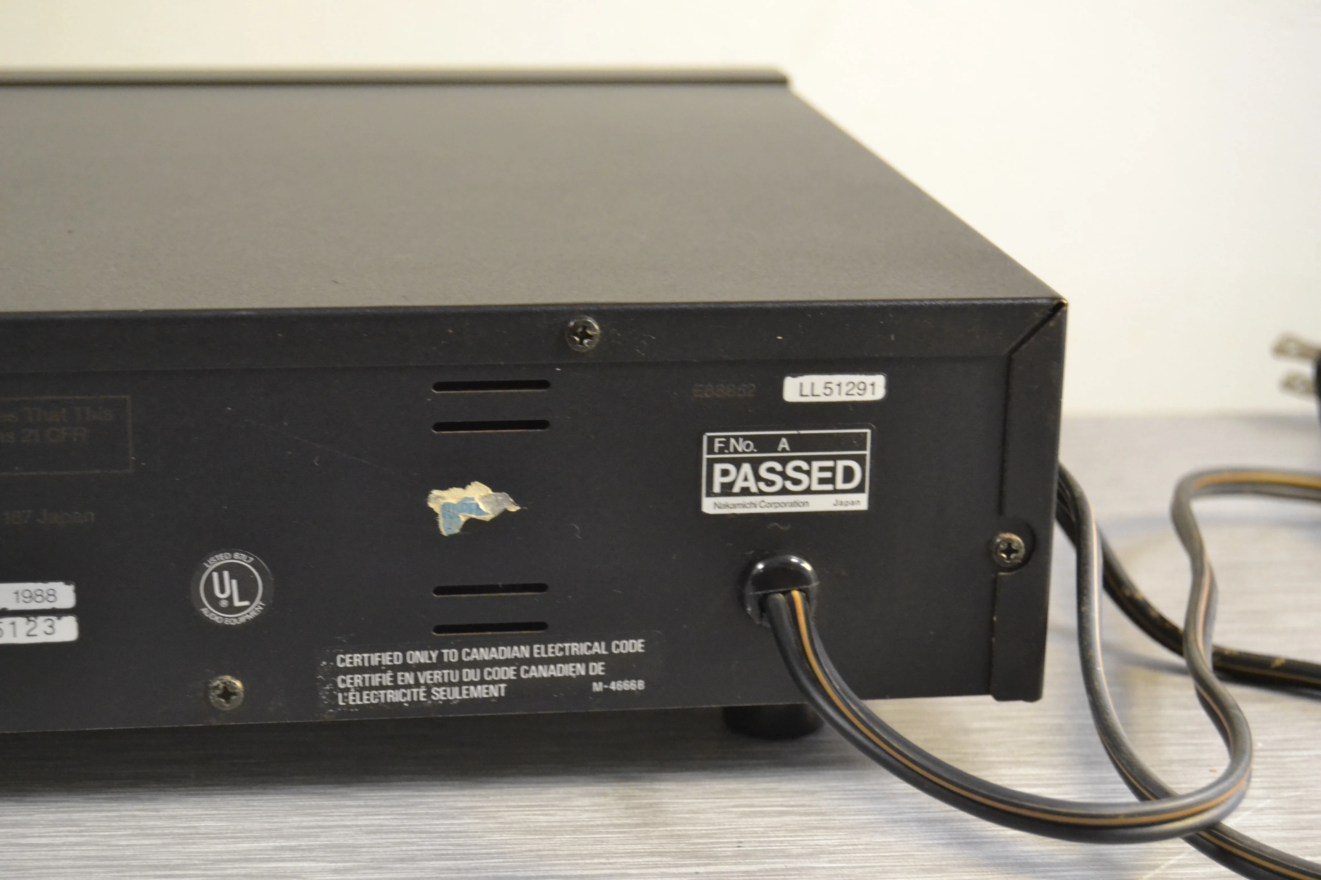 Nakamichi OMS-1A Single CD Player - Image 13