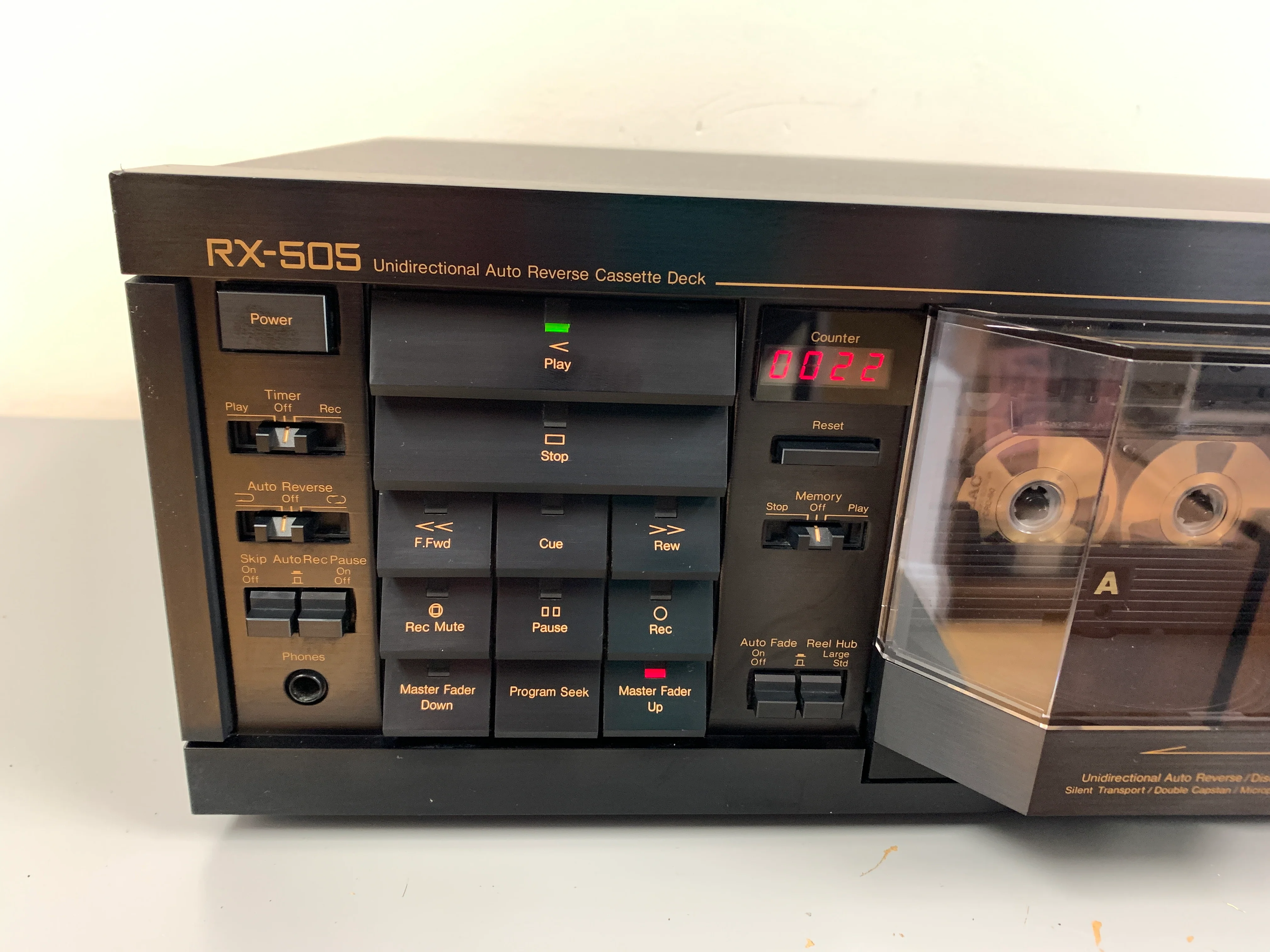 Nakamichi RX-505 Single Cassette Deck - Image 2