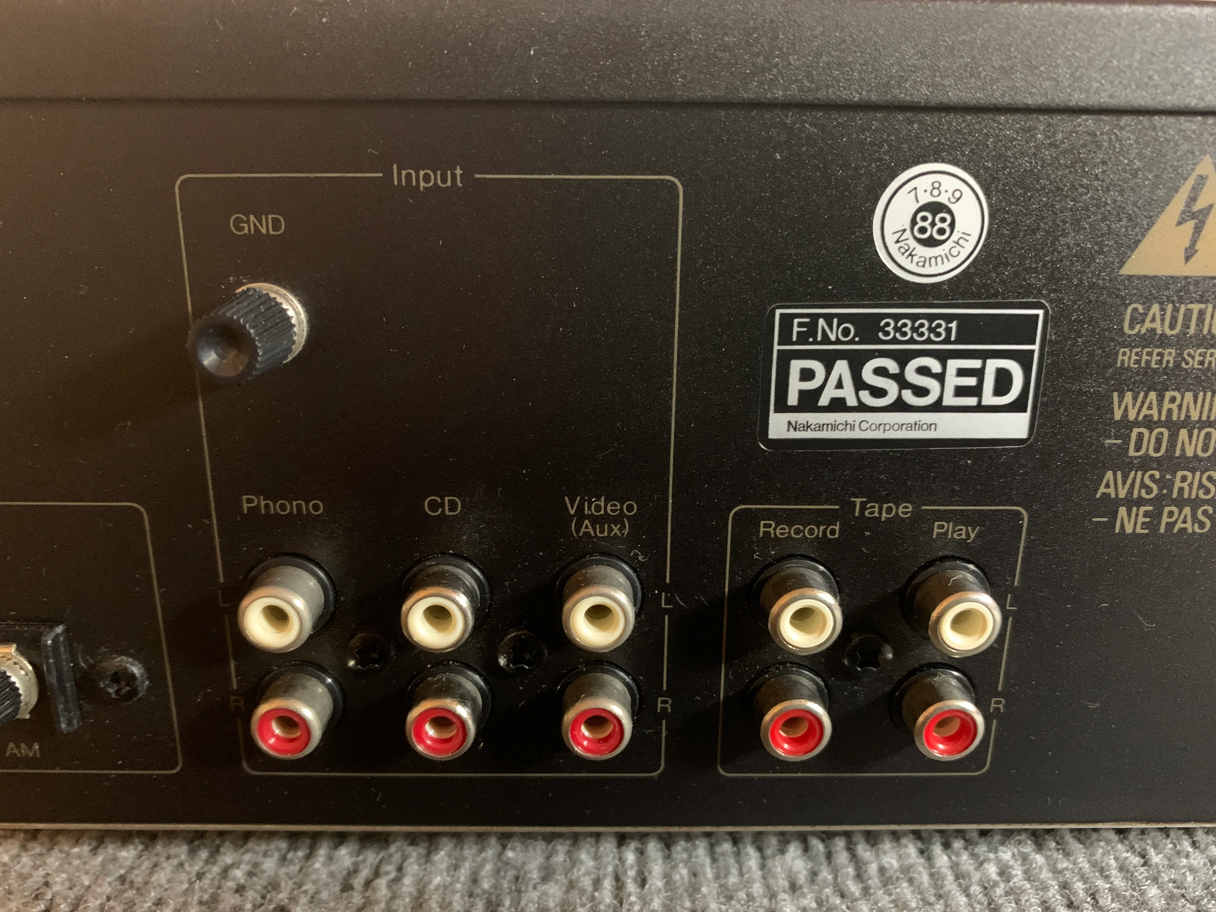 Nakamichi TA-1A High Definition Stereo Receiver - Image 13