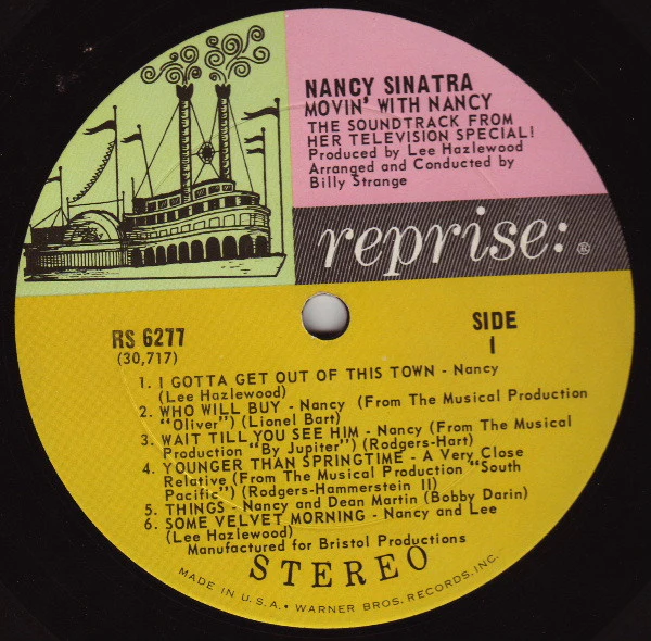 Nancy Sinatra - Movin' With Nancy (LP, Album) (Very Good Plus (VG+)) - Image 3
