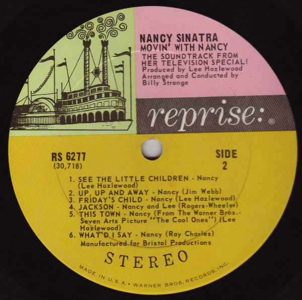 Nancy Sinatra - Movin' With Nancy (LP, Album) (Very Good Plus (VG+)) - Image 4