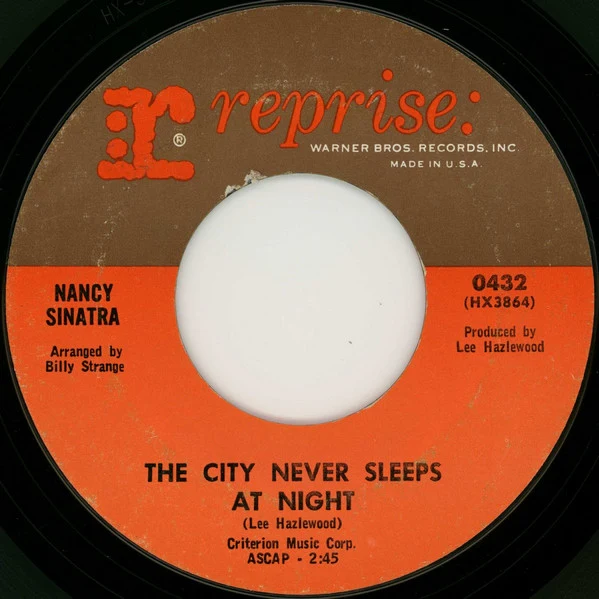 Nancy Sinatra - These Boots Are Made For Walkin' (7", Styrene, Pit) (Very Good Plus (VG+)) - Image 2