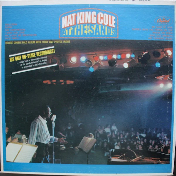 Nat King Cole - At The Sands (LP, Album, Mono, Gat) (Very Good Plus (VG+))
