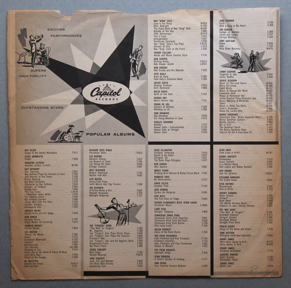 Nat King Cole - Love Is The Thing (LP, Album, Mono, RE) (Very Good Plus (VG+)) - Image 5