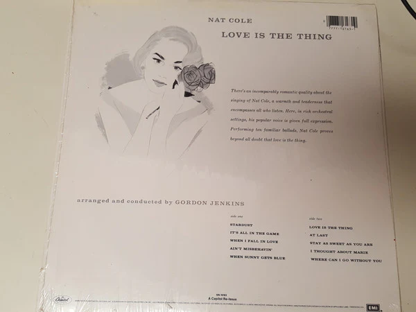 Nat King Cole - Love Is The Thing (LP, Album, RE) (Very Good Plus (VG+)) - Image 2