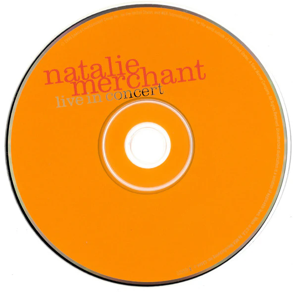 Natalie Merchant - Live In Concert (HDCD) (Very Good Plus (VG+)) - Image 5