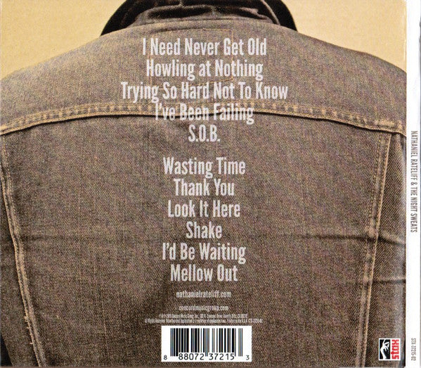 Nathaniel Rateliff & The Night Sweats* - Nathaniel Rateliff & The Night Sweats (CD, Album) (Near Mint (NM or M-)) - Image 2