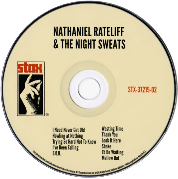 Nathaniel Rateliff & The Night Sweats* - Nathaniel Rateliff & The Night Sweats (CD, Album) (Near Mint (NM or M-)) - Image 3