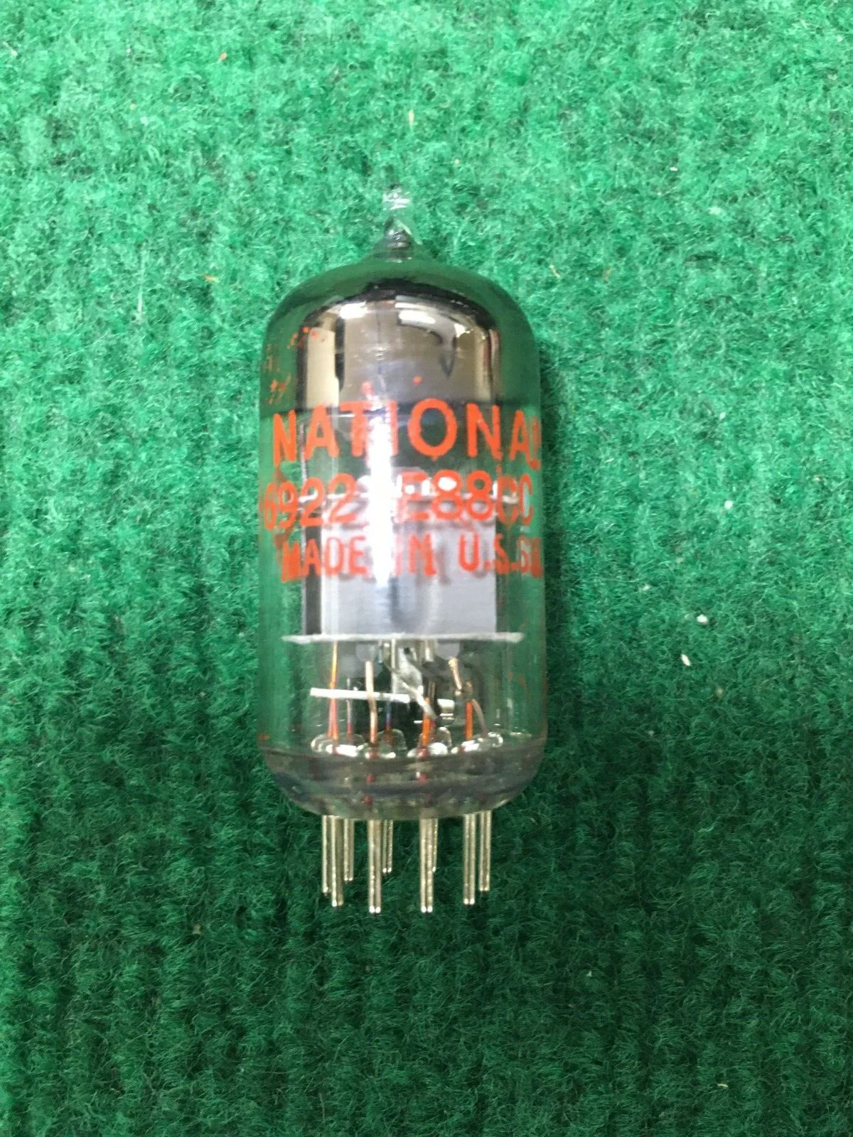National * 6922/6DJ8 Tube * Tested 105/105 - Image 2