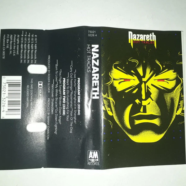 Nazareth - Hot Tracks (Cass, Comp, RE, Dol) (Very Good Plus (VG+))