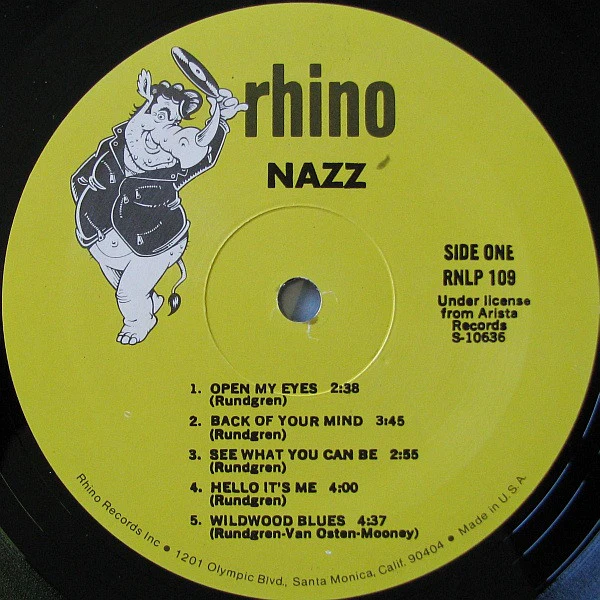 Nazz - Nazz (LP, Album, RE) (Mint (M)) SEALED NOS - Image 4