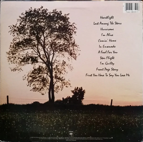 Neil Diamond - Heartlight (LP, Album, Car) (Very Good Plus (VG+)) - Image 2