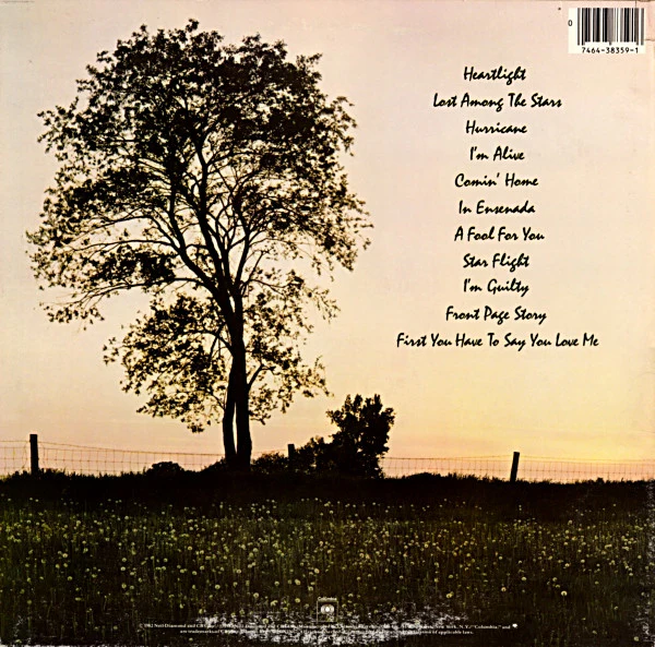Neil Diamond - Heartlight (LP, Album) (Near Mint (NM or M-)) - Image 2